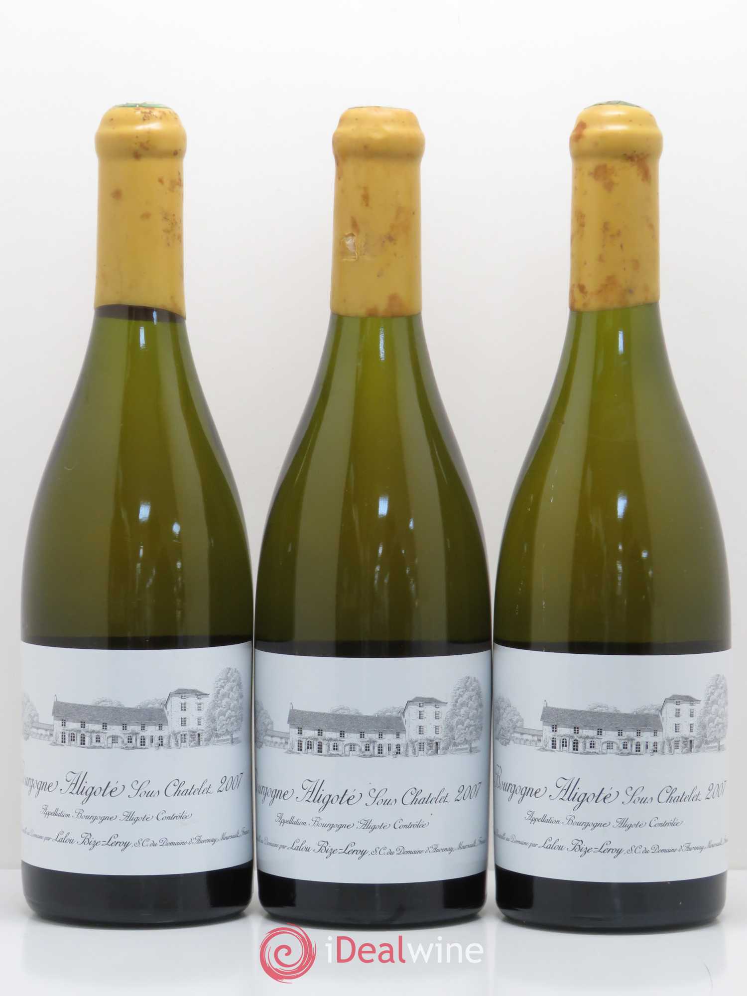 Bourgogne Aligoté Sous Chatelet d'Auvenay (Domaine) Sous Chatelet 2007 - Lot de 3 bouteilles - 0