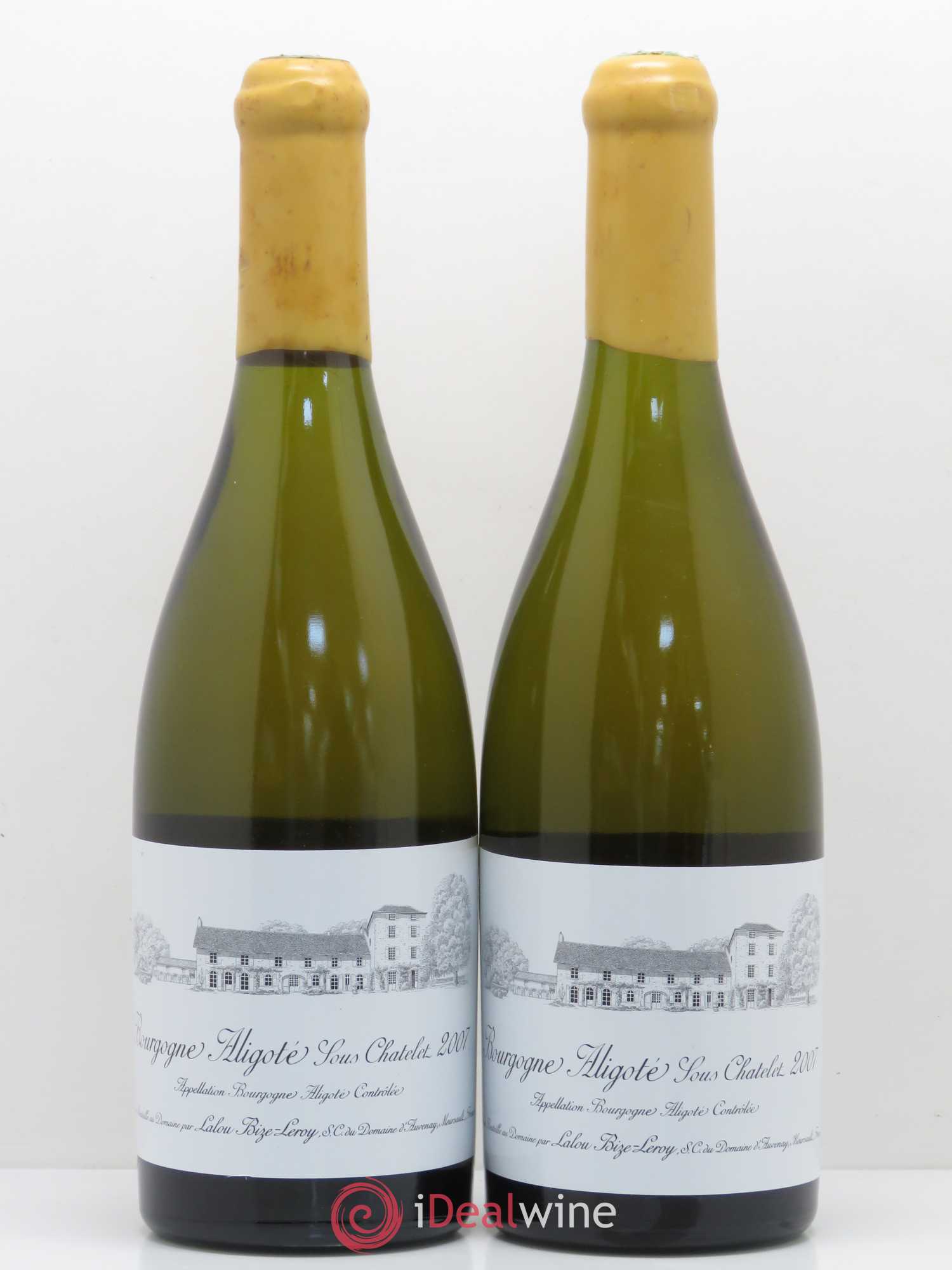 Bourgogne Aligoté Sous Chatelet d'Auvenay (Domaine) Sous Chatelet 2007 - Lot de 2 bouteilles - 0
