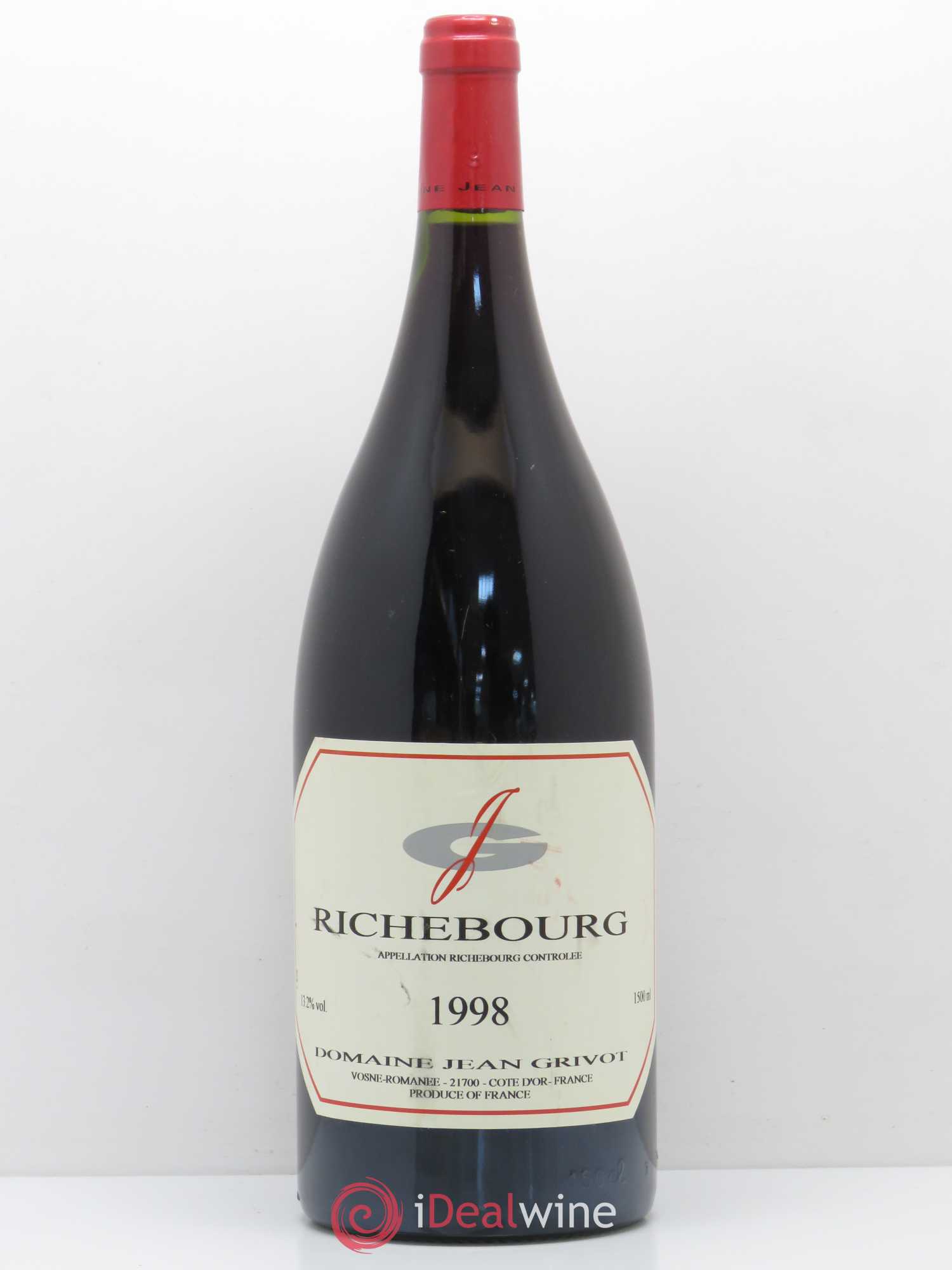 Richebourg Grand Cru Jean Grivot 1998 - Lot de 1 magnum - 0