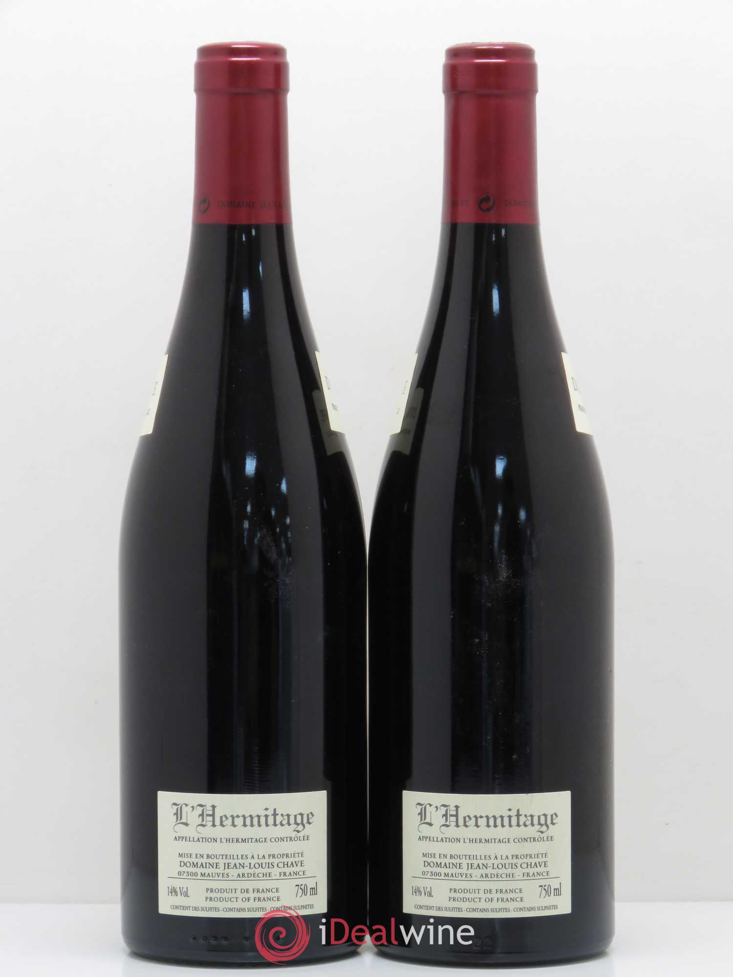 Hermitage Jean-Louis Chave 2012 - Lot de 2 bouteilles - 1