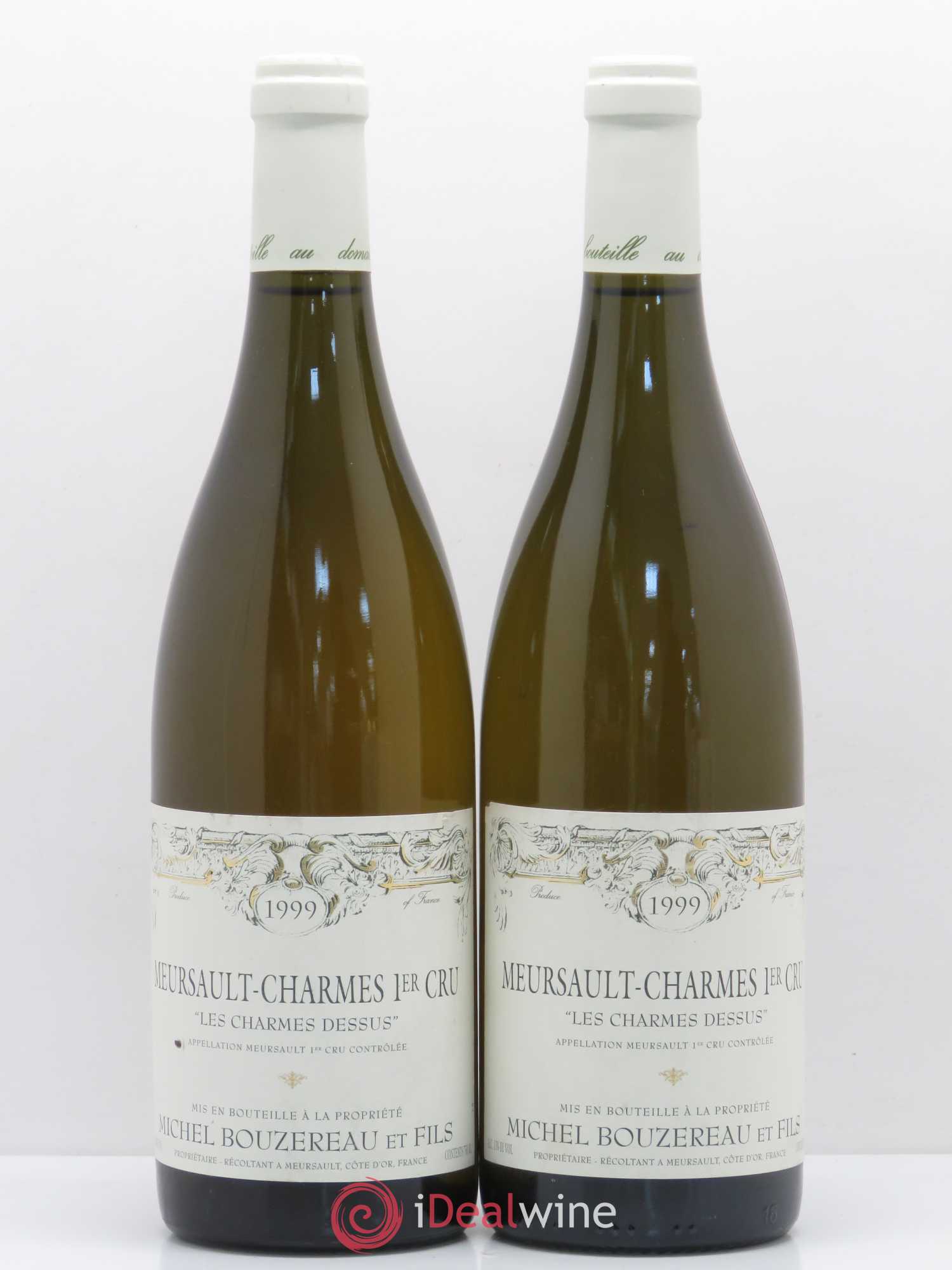 Meursault 1er Cru Les Charmes du Dessus Bouzereau 1999 - Posten von 2 Flaschen - 0