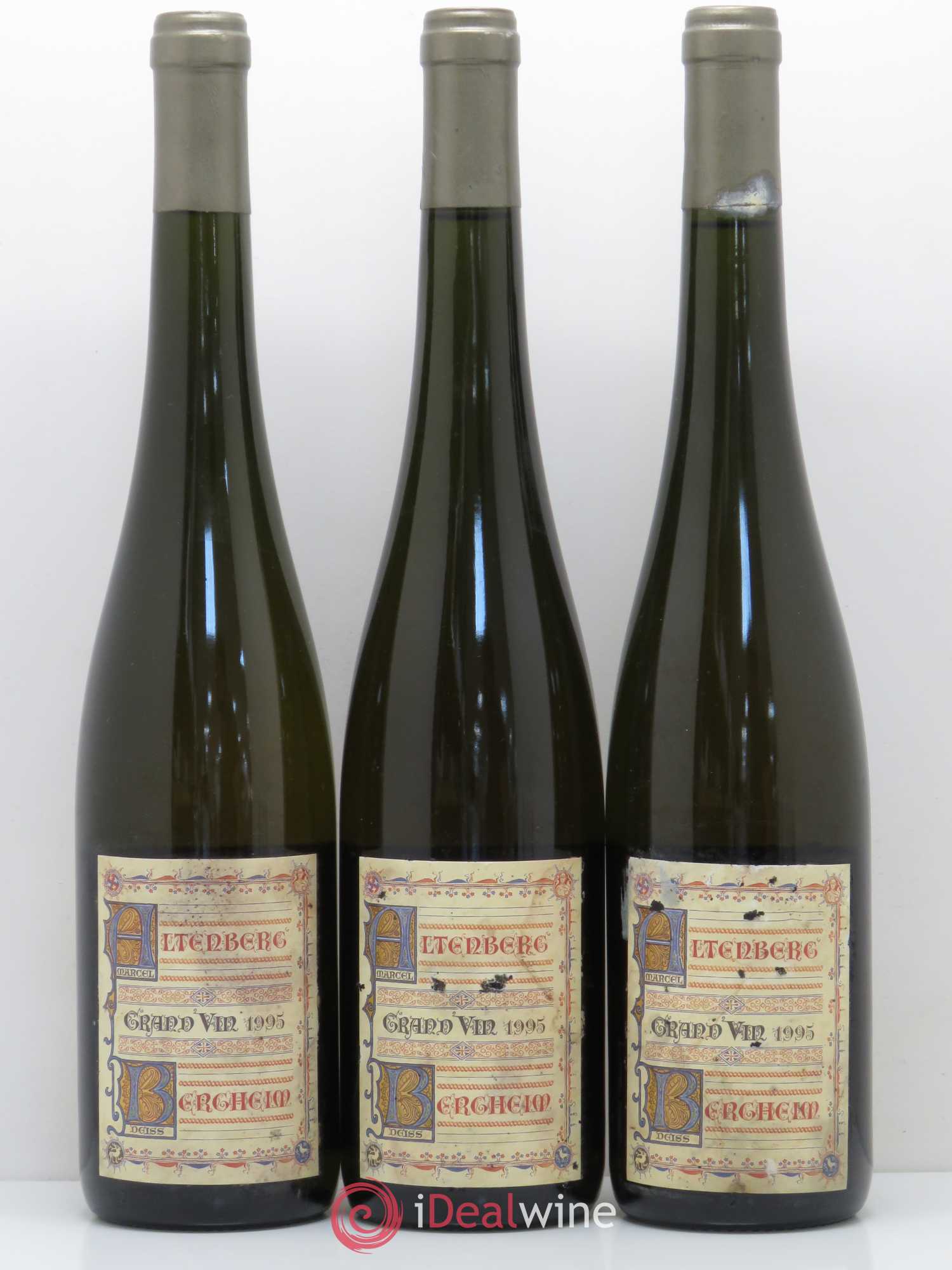 Alsace Grand Cru Altenberg de Bergheim Marcel Deiss (Domaine) 1995 - Lotto di 3 bottiglie - 0