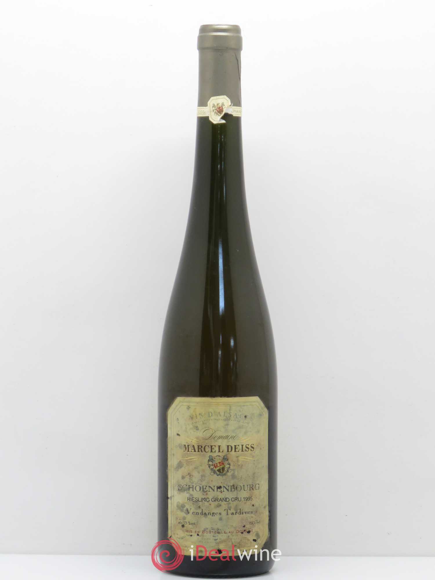 Alsace Riesling Vendanges Tardives Marcel Deiss (Domaine) Schoenenbourg 1995 - Lotto di 1 bottiglia - 0