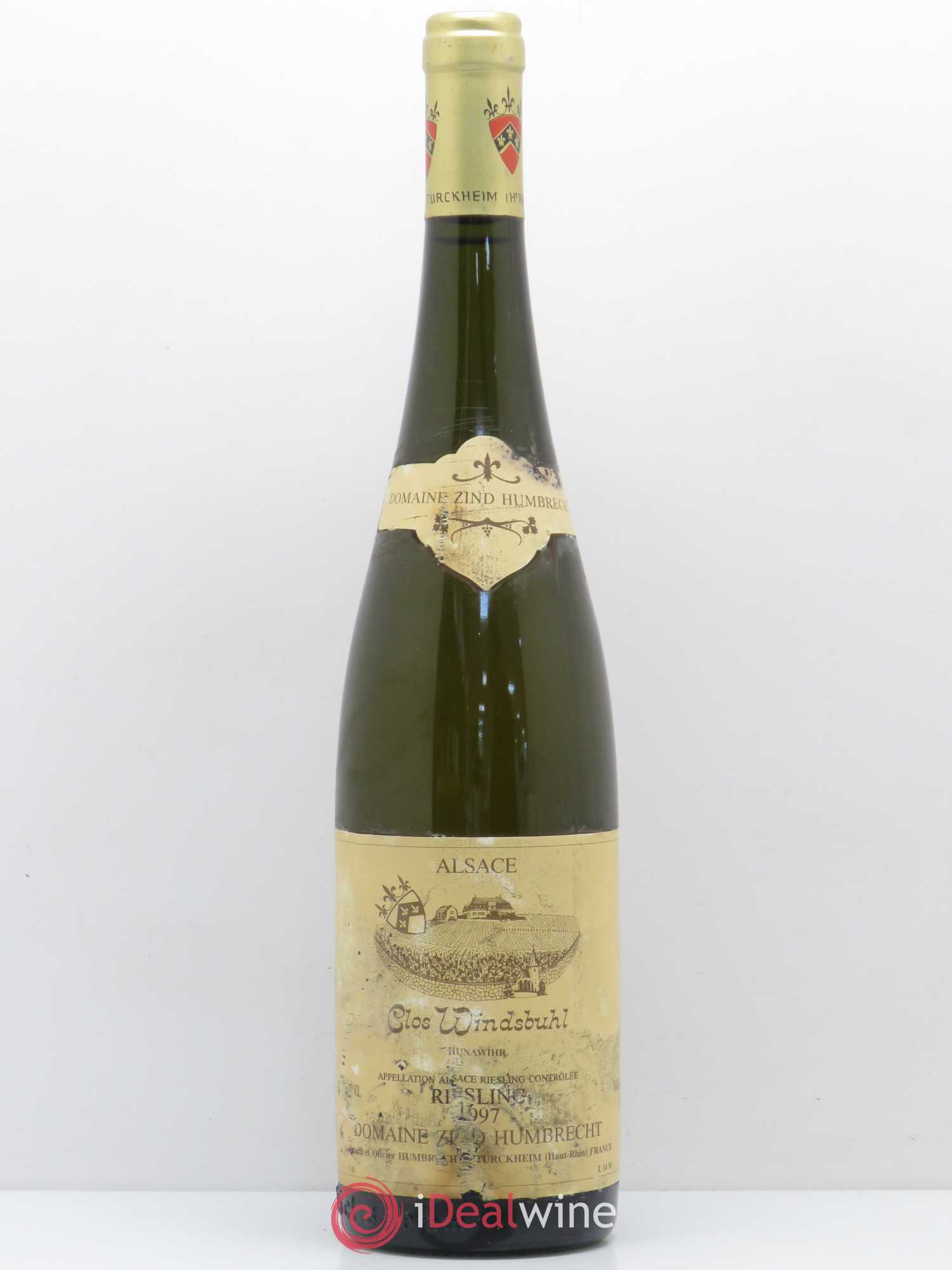 Alsace Riesling Clos Windsbuhl Zind-Humbrecht (Domaine) 1997 - Lot de 1 bouteille - 0