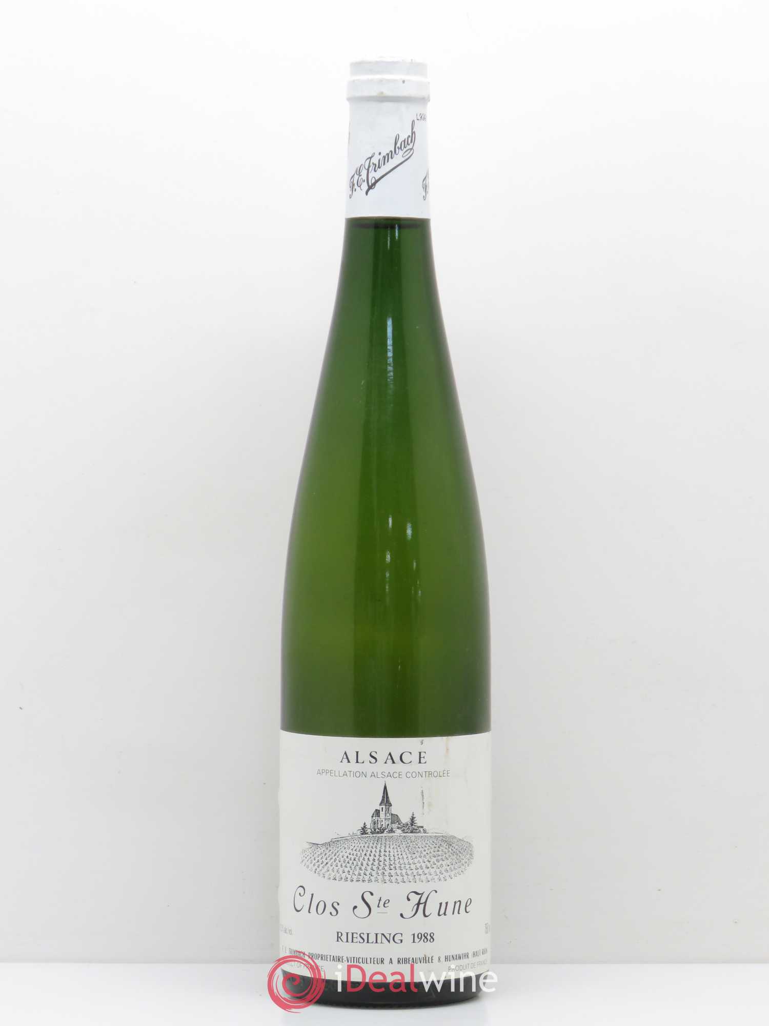 Alsace Riesling Clos Sainte-Hune Trimbach (Domaine) 1988 - Lot de 1 bouteille - 0
