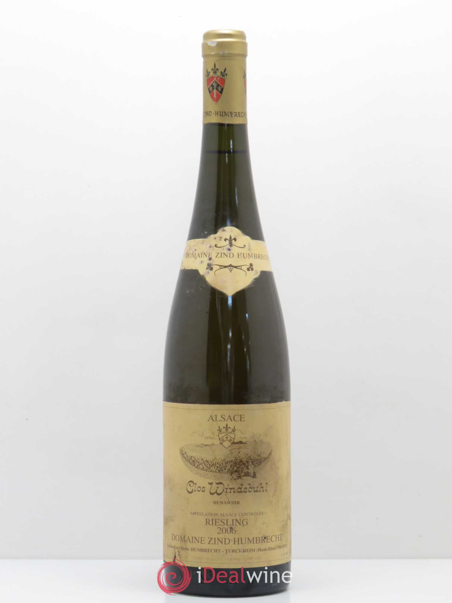 Alsace Riesling Clos Windsbuhl Zind-Humbrecht (Domaine) 2006 - Posten von 1 Flasche - 0