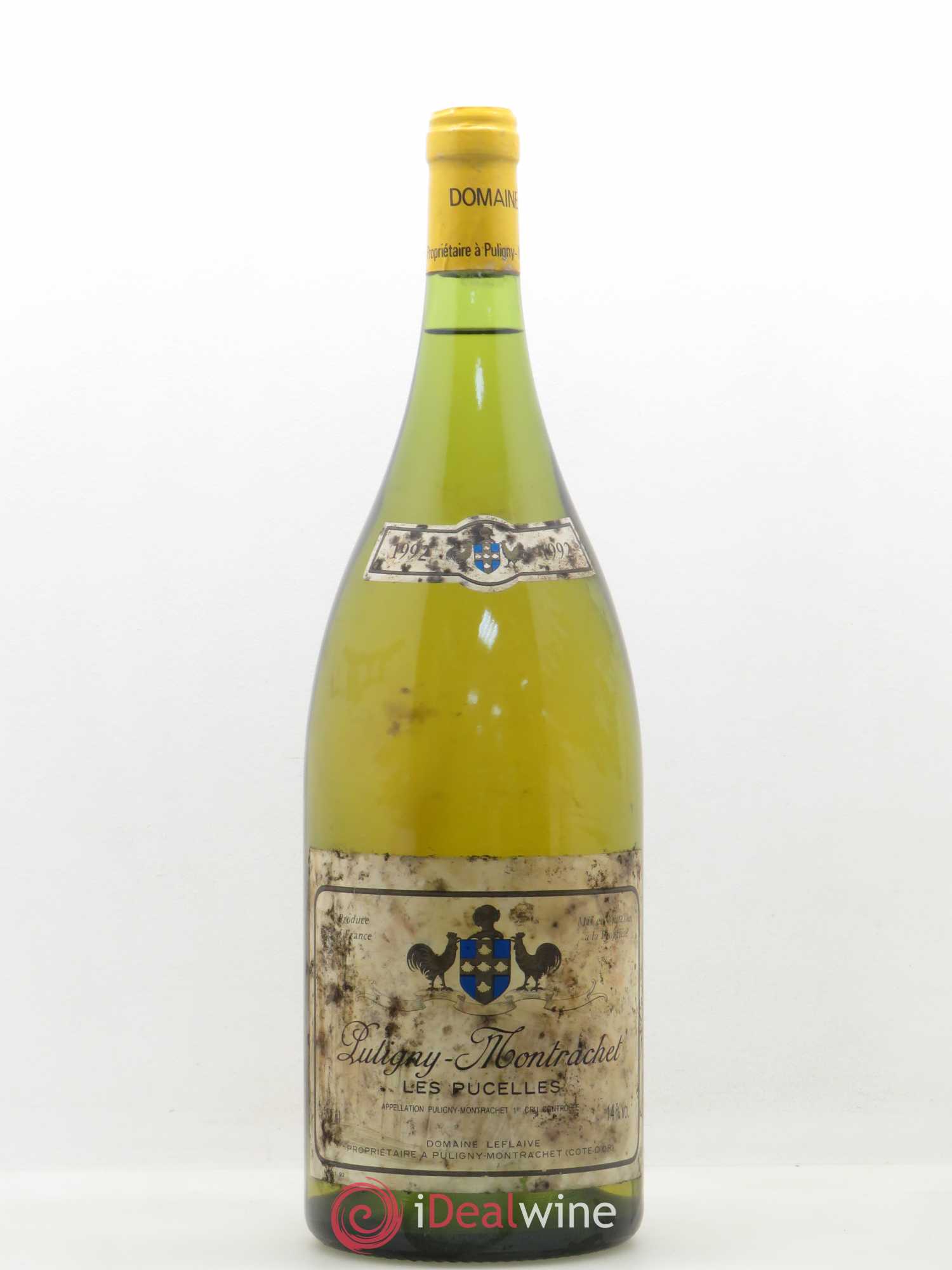 Puligny-Montrachet 1er Cru Les Pucelles Leflaive (Domaine) 1992 - Lot de 1 magnum - 0