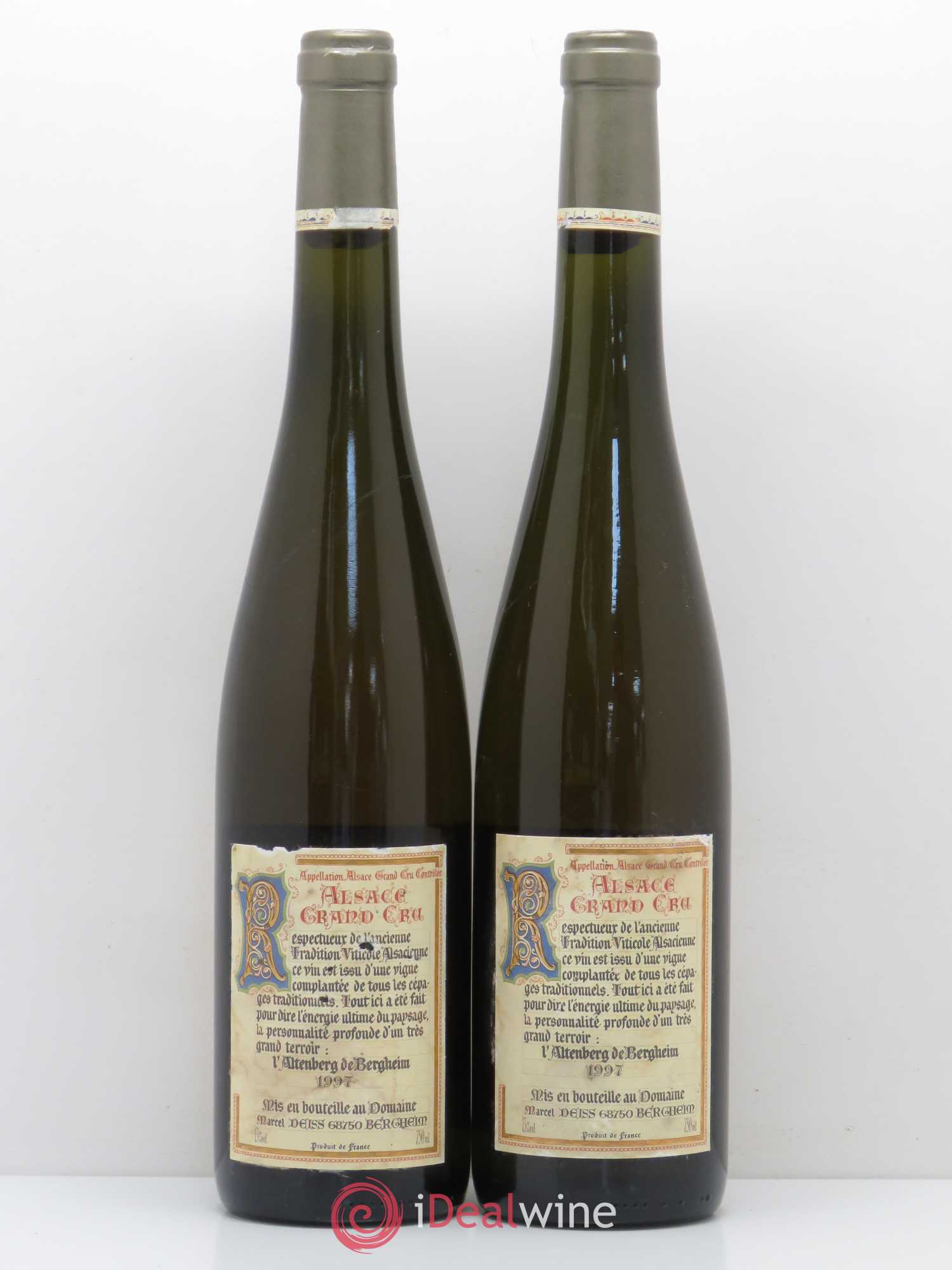Alsace Grand Cru Altenberg de Bergheim Marcel Deiss (Domaine) 1997 - Lotto di 2 bottiglie - 1