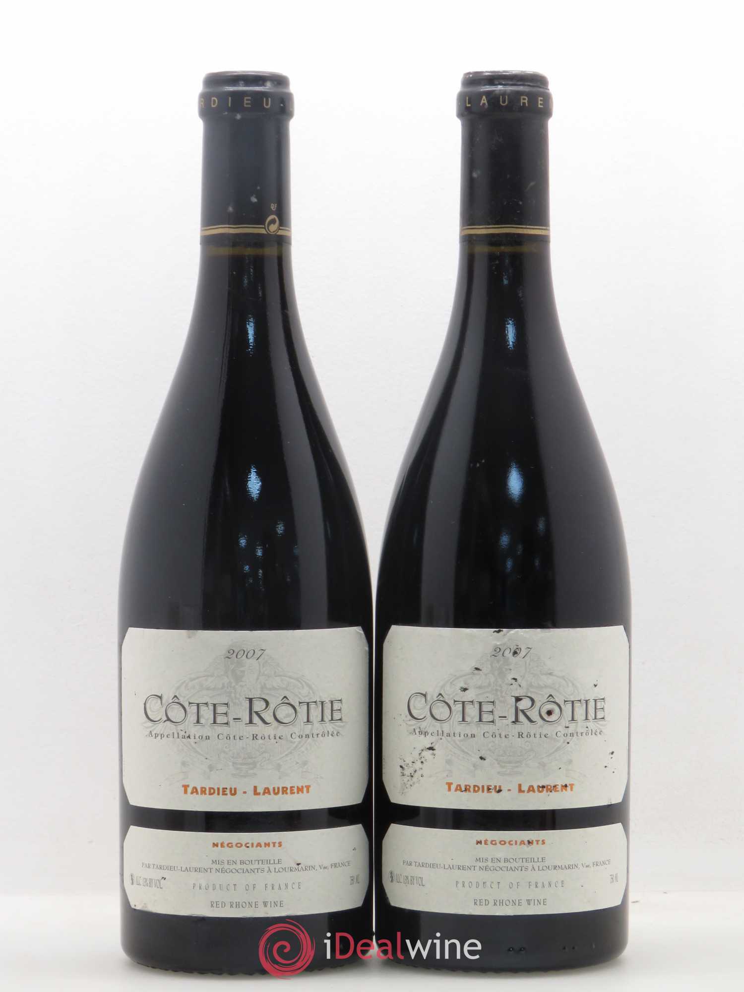 Côte-Rôtie Maison Tardieu-Laurent 2007 - Lot de 2 bouteilles - 0