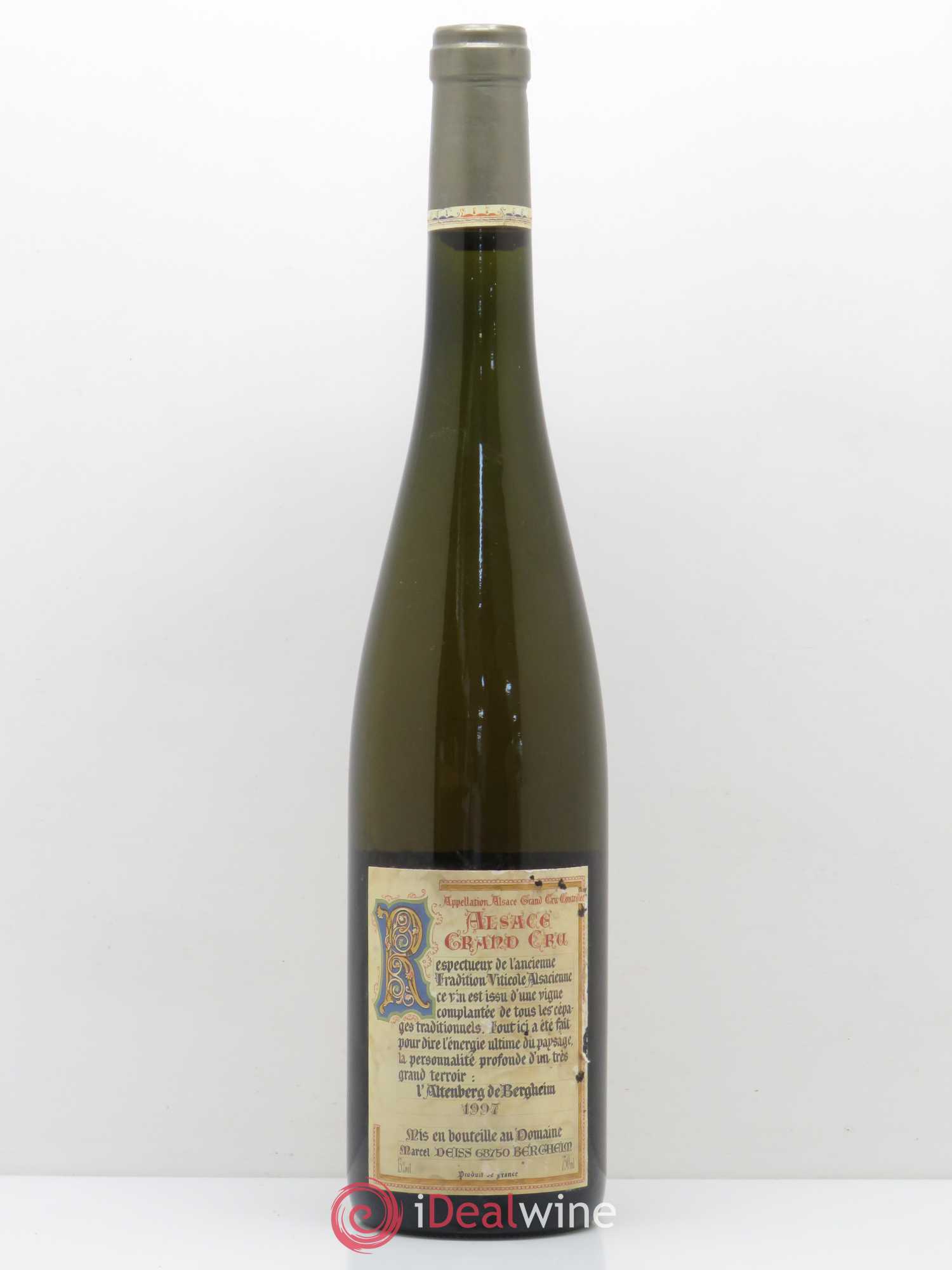 Alsace Grand Cru Altenberg de Bergheim Marcel Deiss (Domaine) 1997 - Lotto di 1 bottiglia - 1