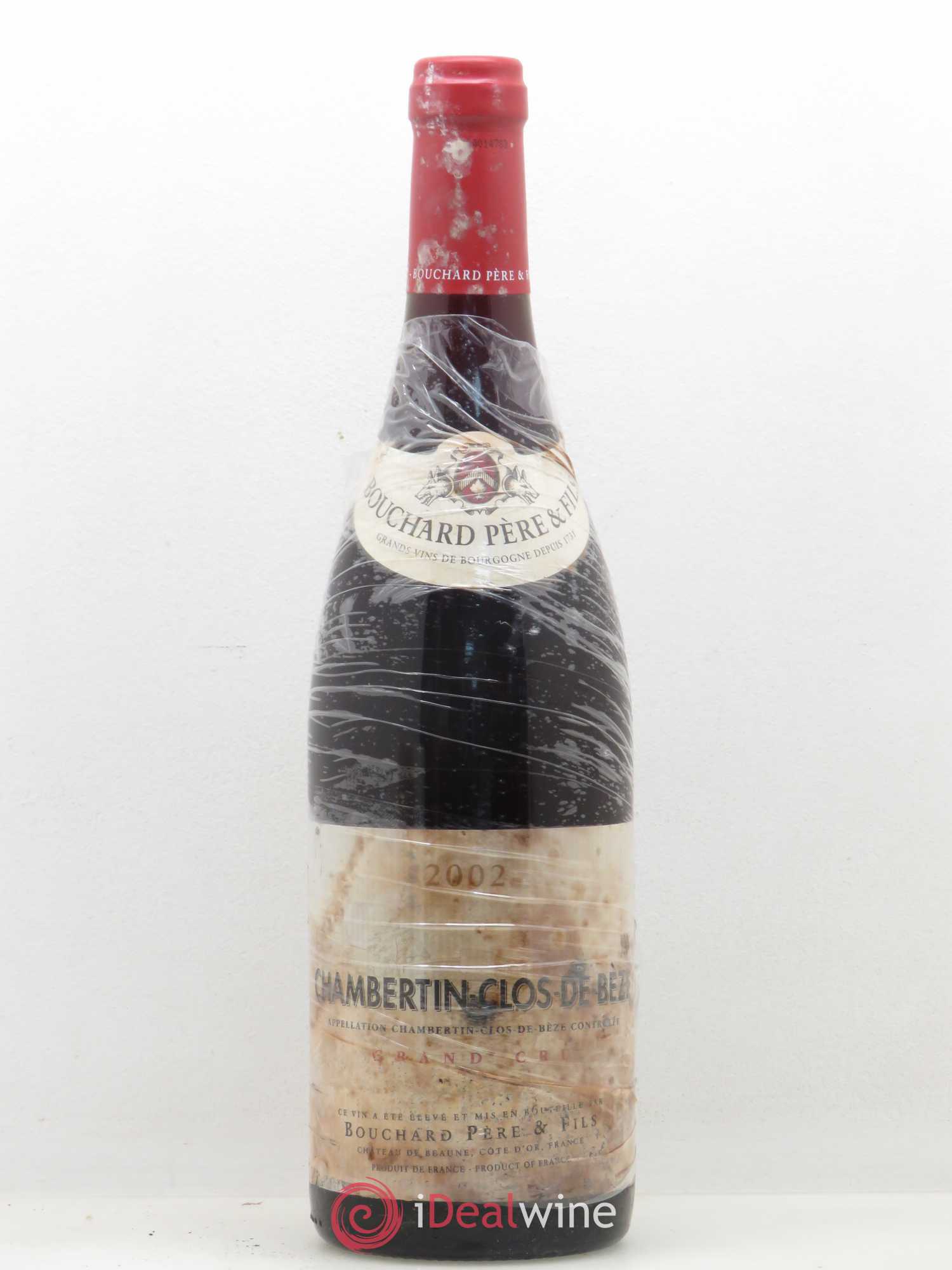 Chambertin Clos de Bèze Grand Cru Bouchard Père & Fils 2002 - Lot de 1 bouteille - 0
