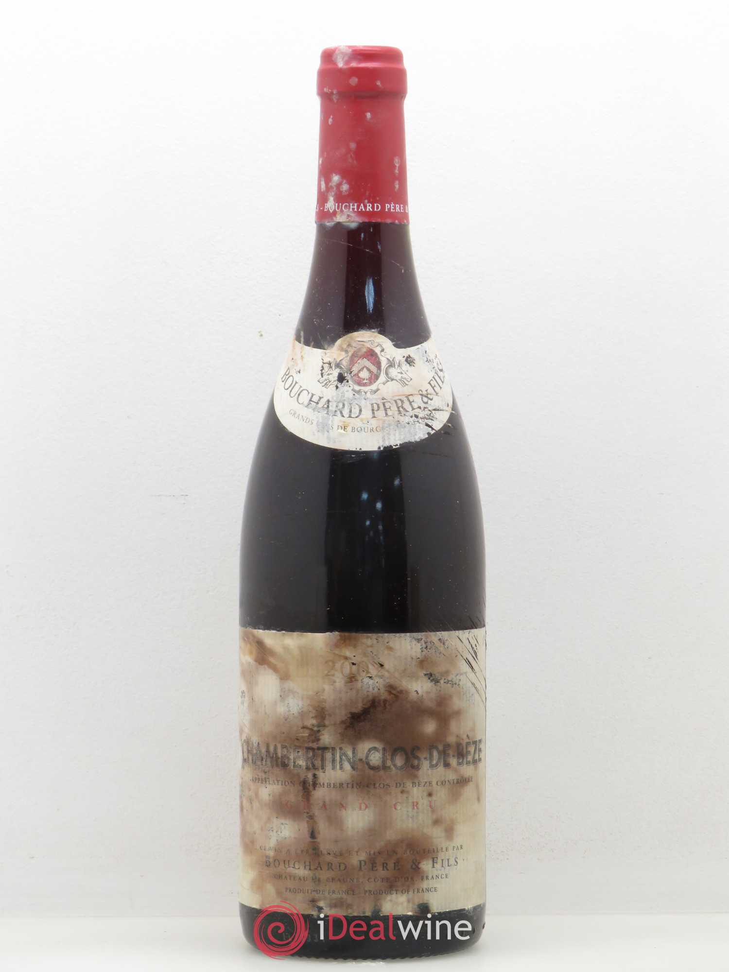 Chambertin Clos de Bèze Grand Cru Bouchard Père & Fils 2002 - Lot de 1 bouteille - 0
