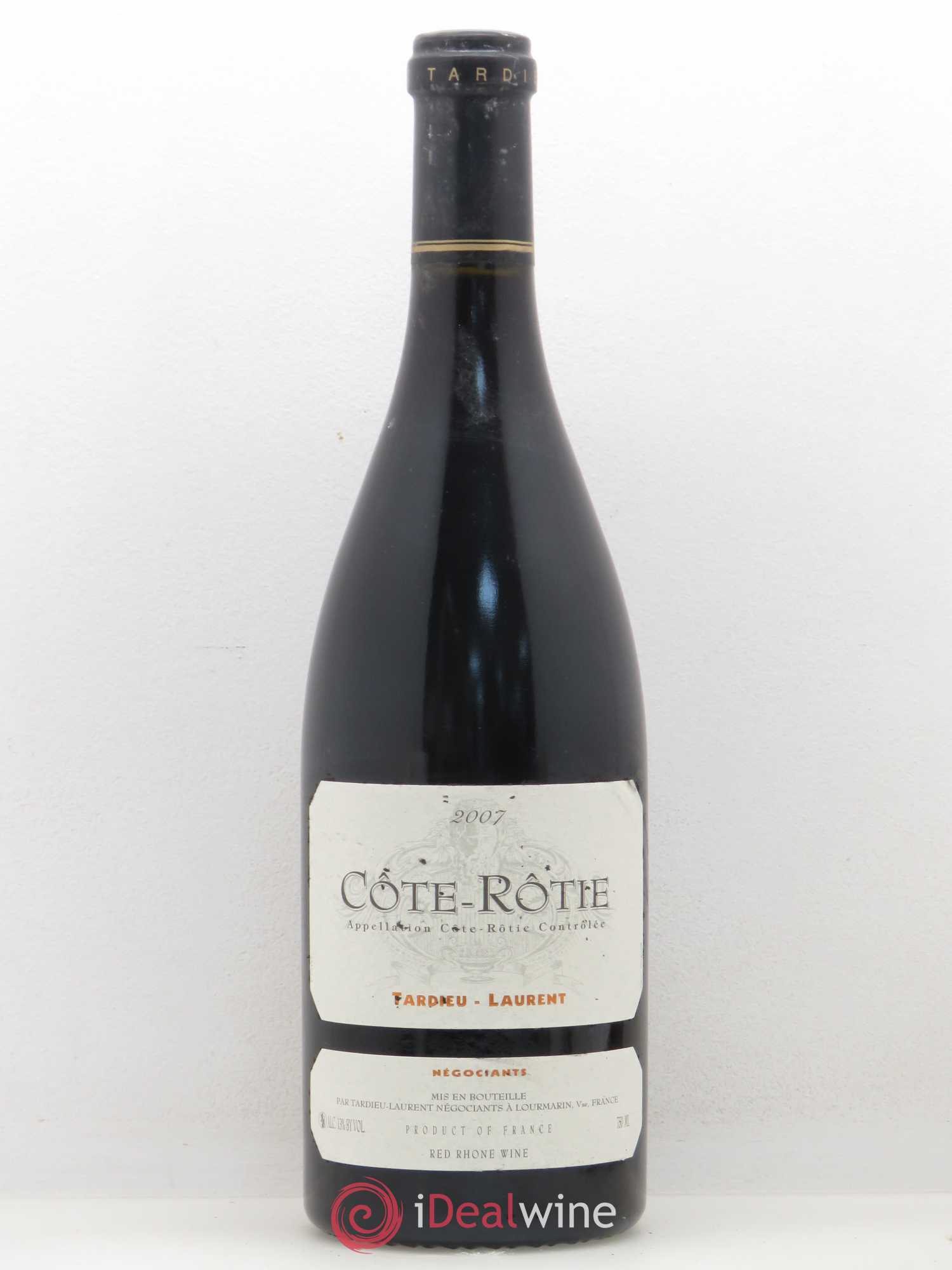 Côte-Rôtie Maison Tardieu-Laurent Vieilles vignes 2007 - Lot de 1 bouteille - 0