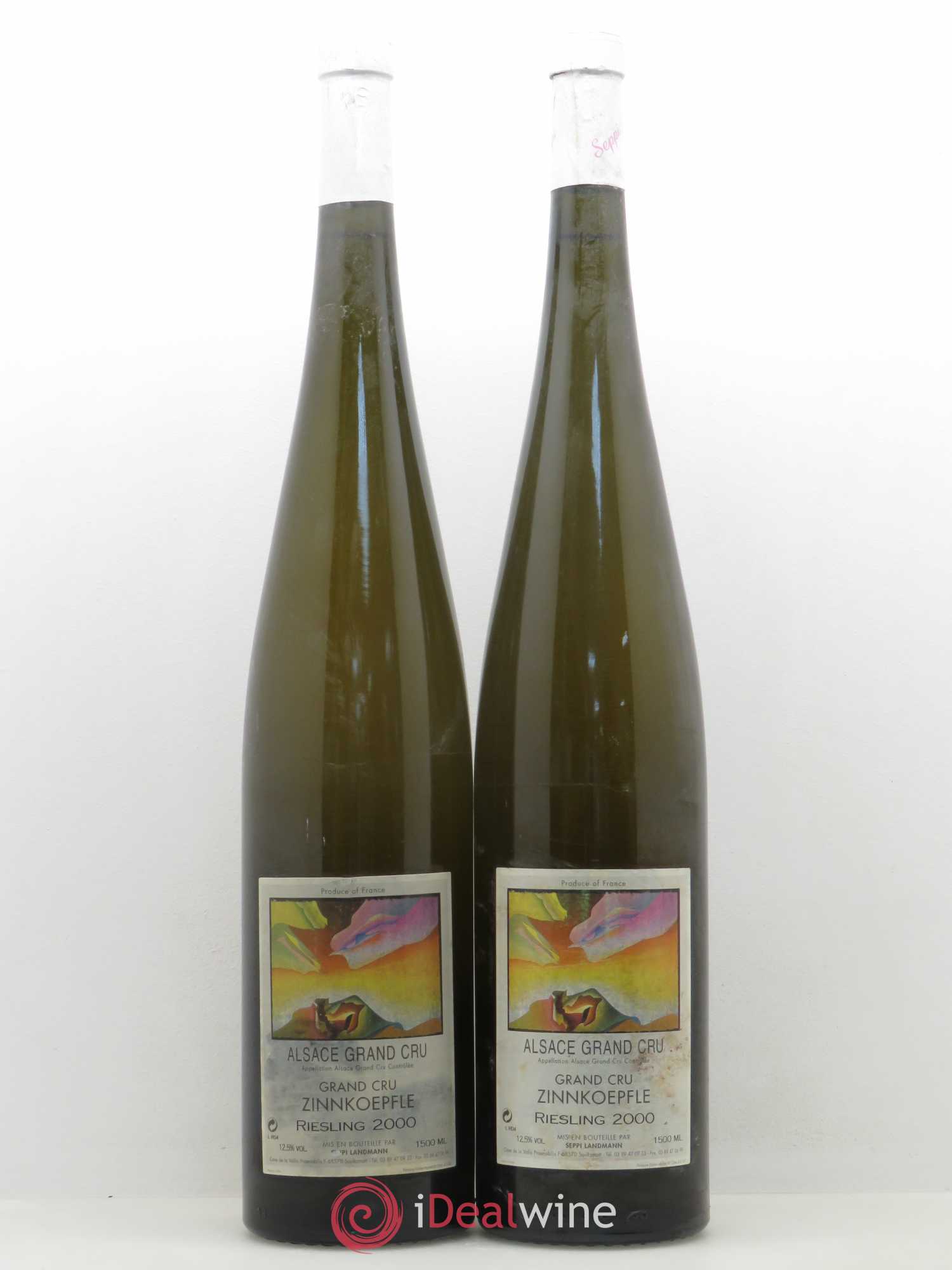 Riesling Grand Cru Zinnkoepflé Seppi-Landmann 2000 - Posten von 2 Magnum - 0