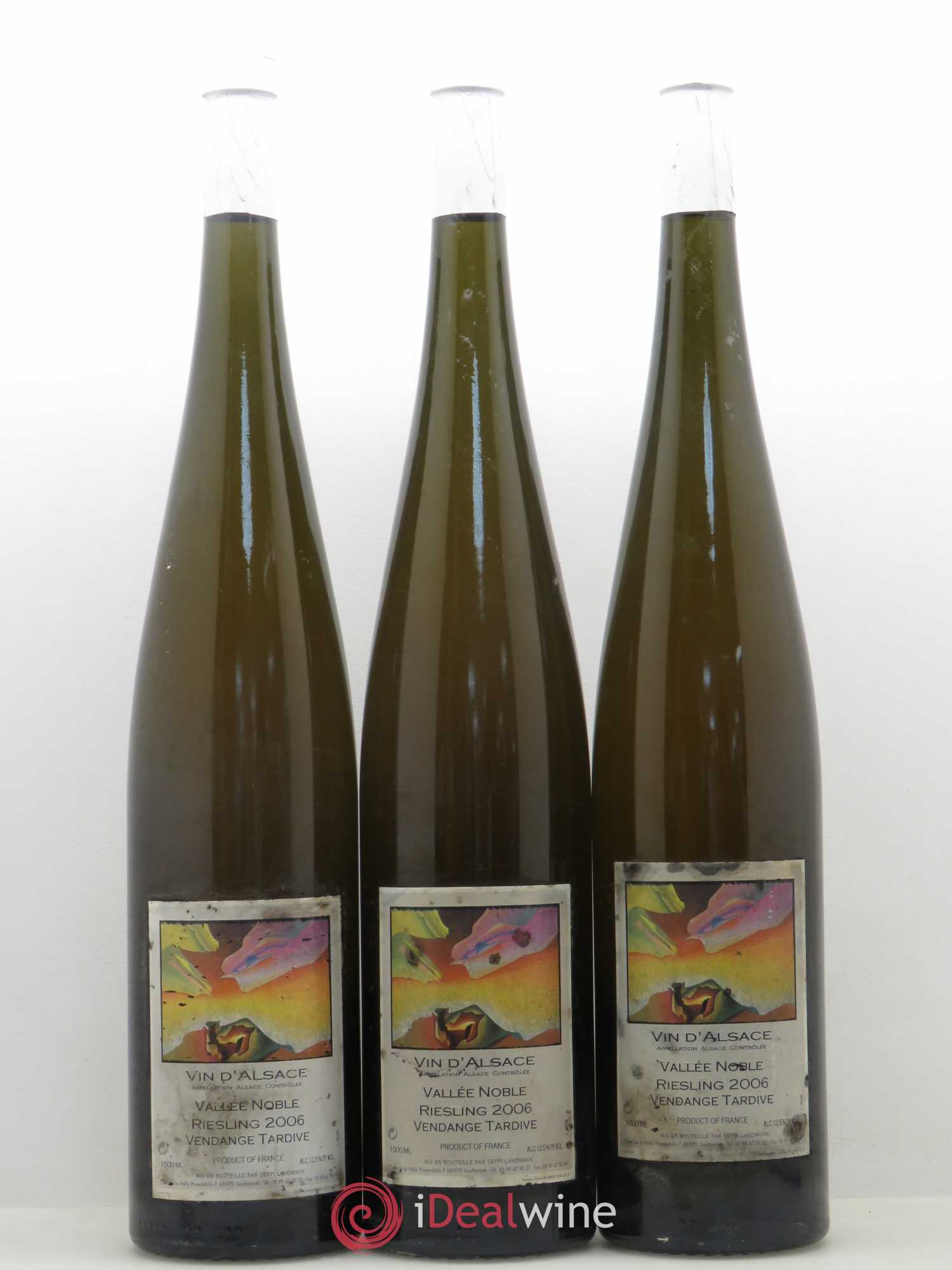 Riesling Grand Cru Vallée Noble Seppi Landmann Vendange Tardive 2006 - Posten von 3 Magnum - 0