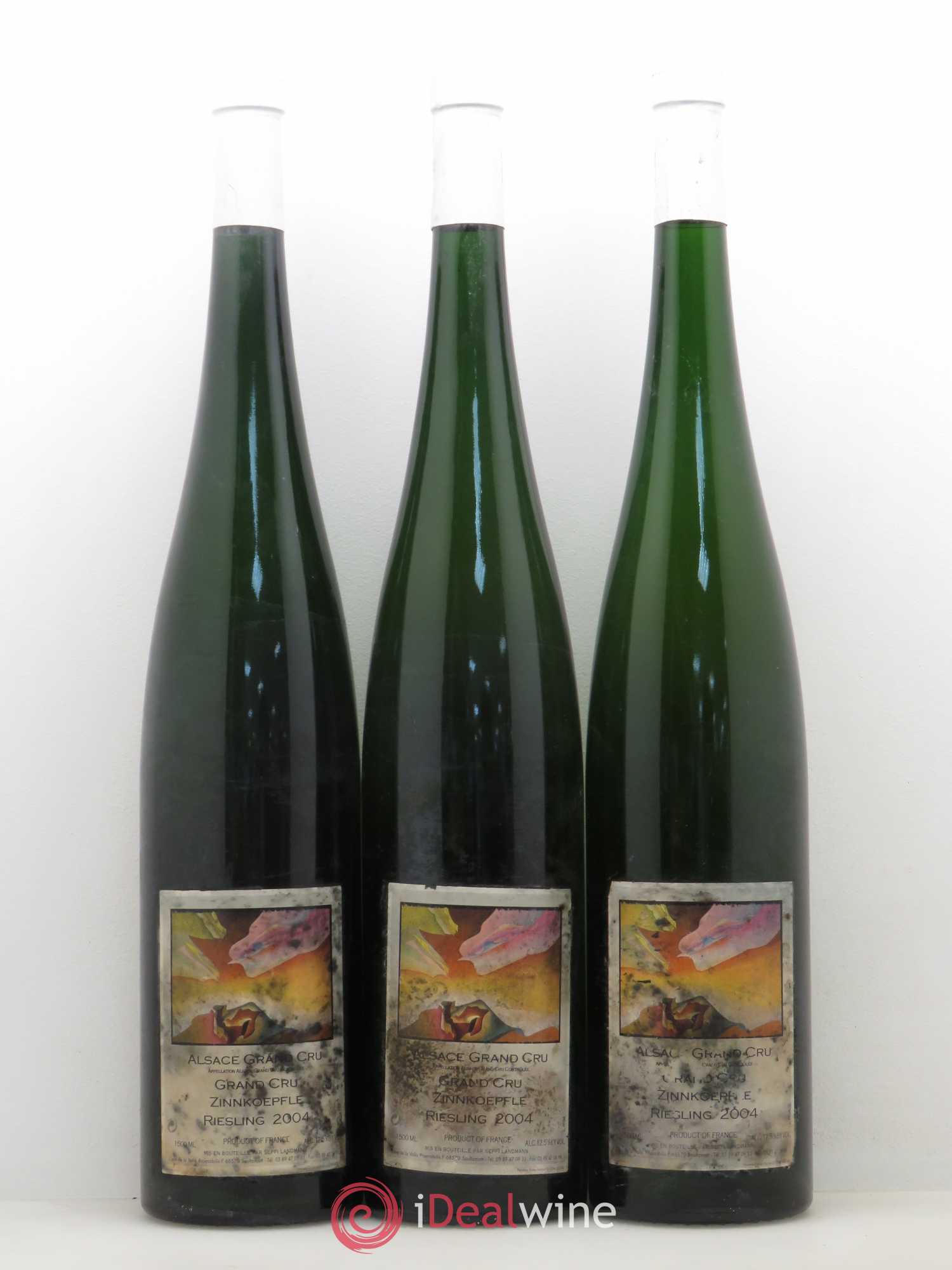 Riesling Grand Cru Zinnkoepflé Seppi-Landmann 2004 - Posten von 3 Magnum - 0