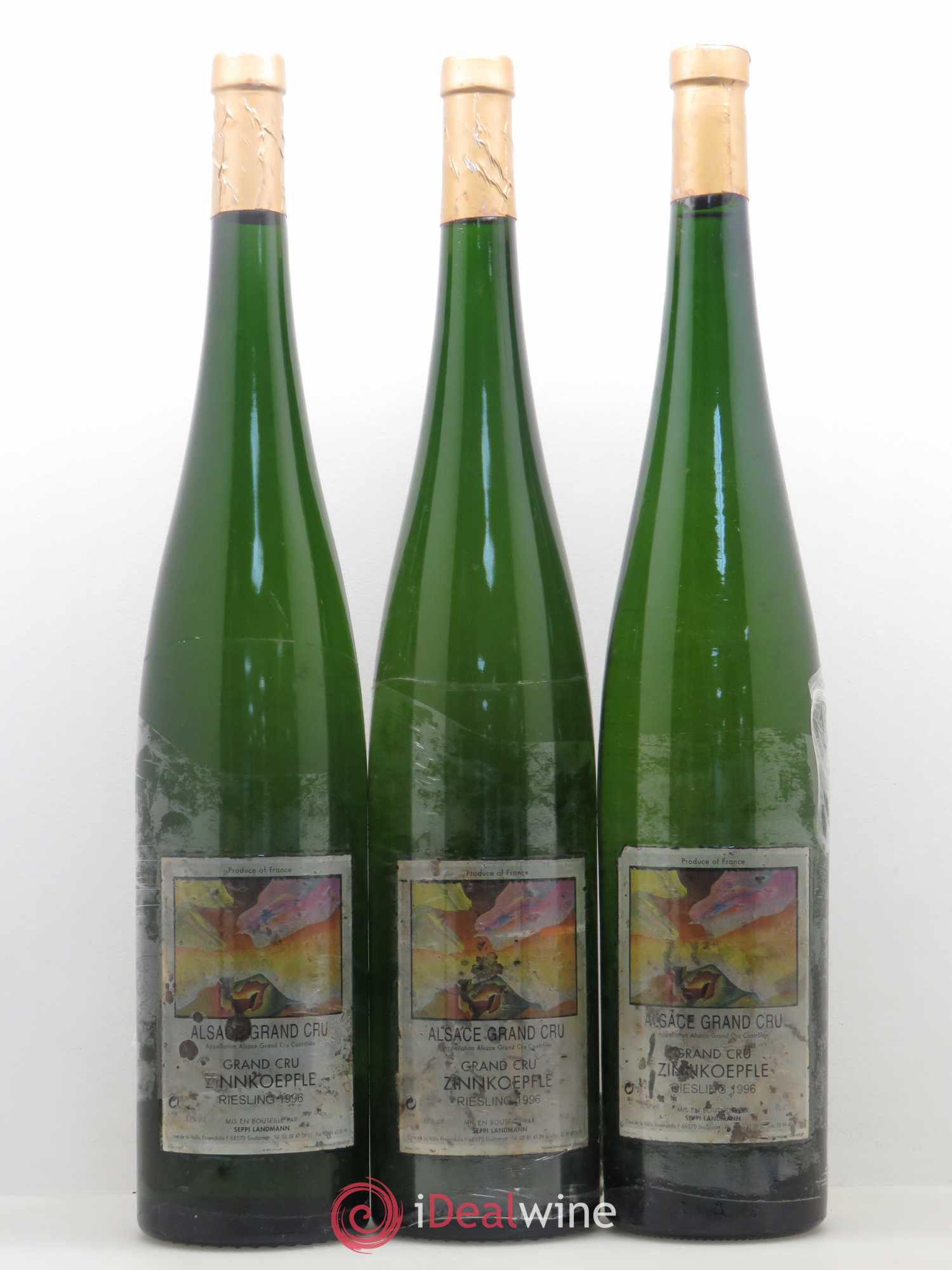 Riesling Grand Cru Zinnkoepflé Seppi-Landmann 1996 - Posten von 3 Magnum - 0