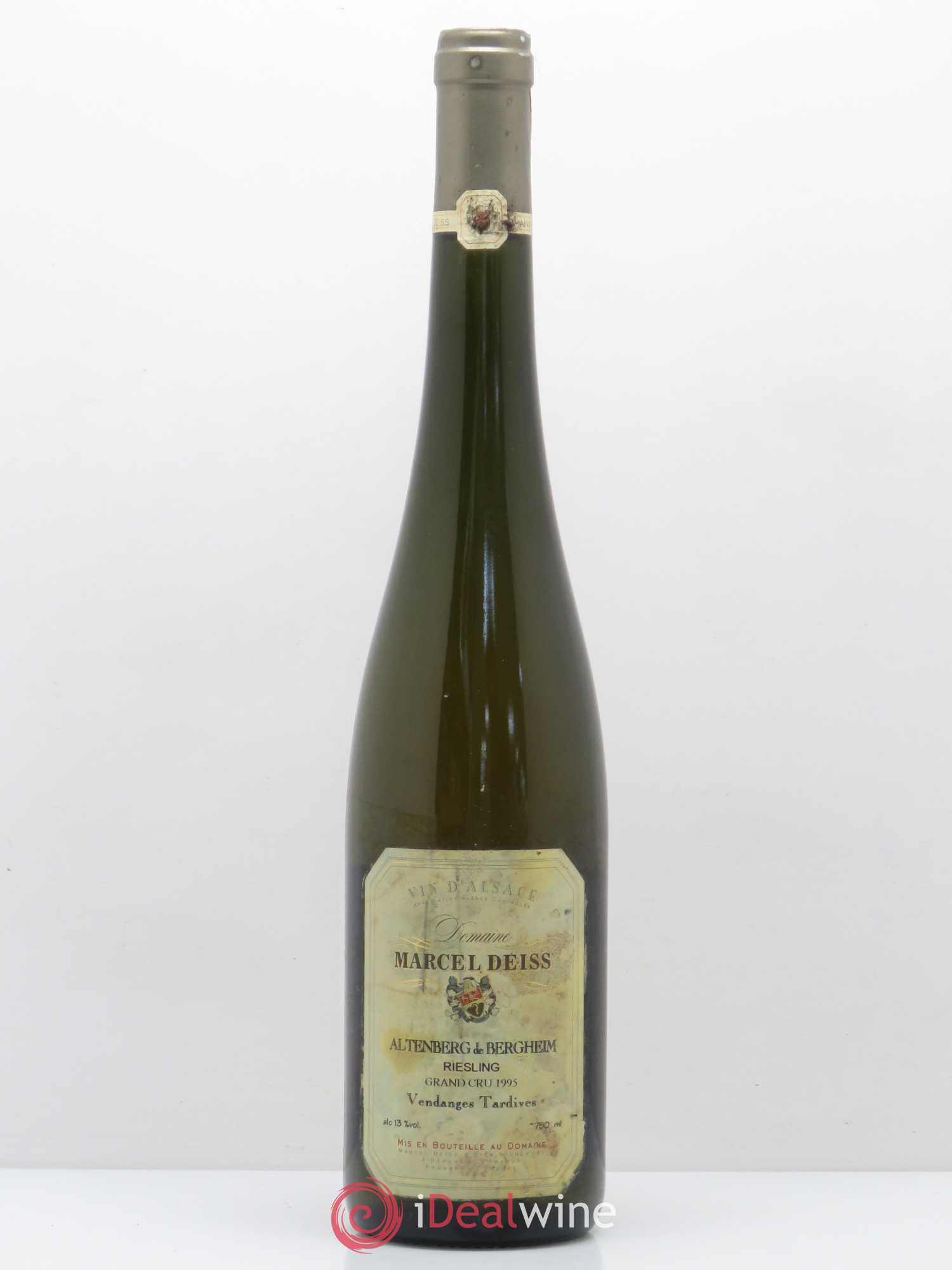 Alsace Riesling Vendanges Tardives Marcel Deiss (Domaine) Altenberg de Bergheim 1995 - Lotto di 1 bottiglia - 0