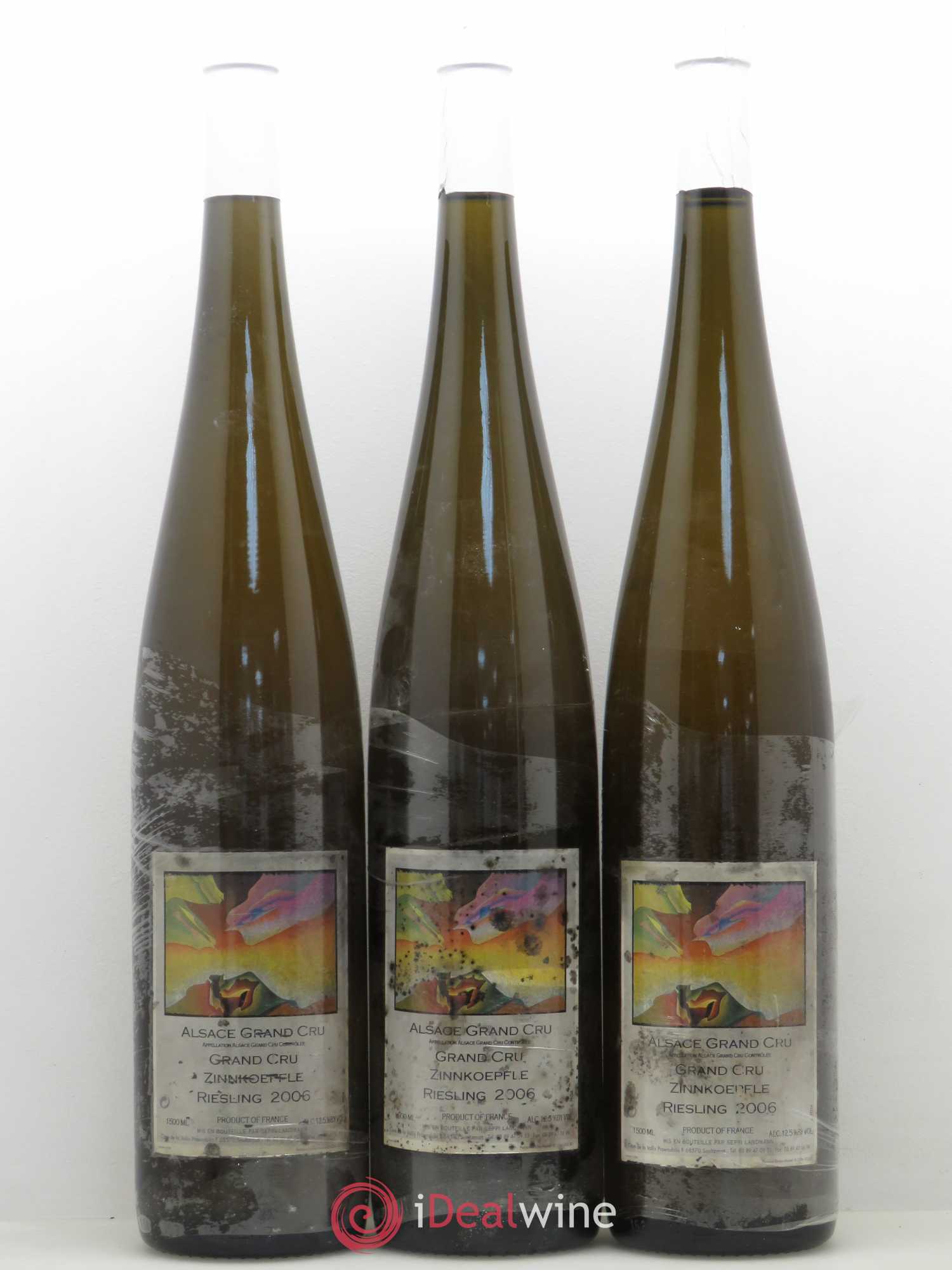 Riesling Grand Cru Zinnkoepflé Seppi-Landmann 2006 - Posten von 3 Magnum - 0