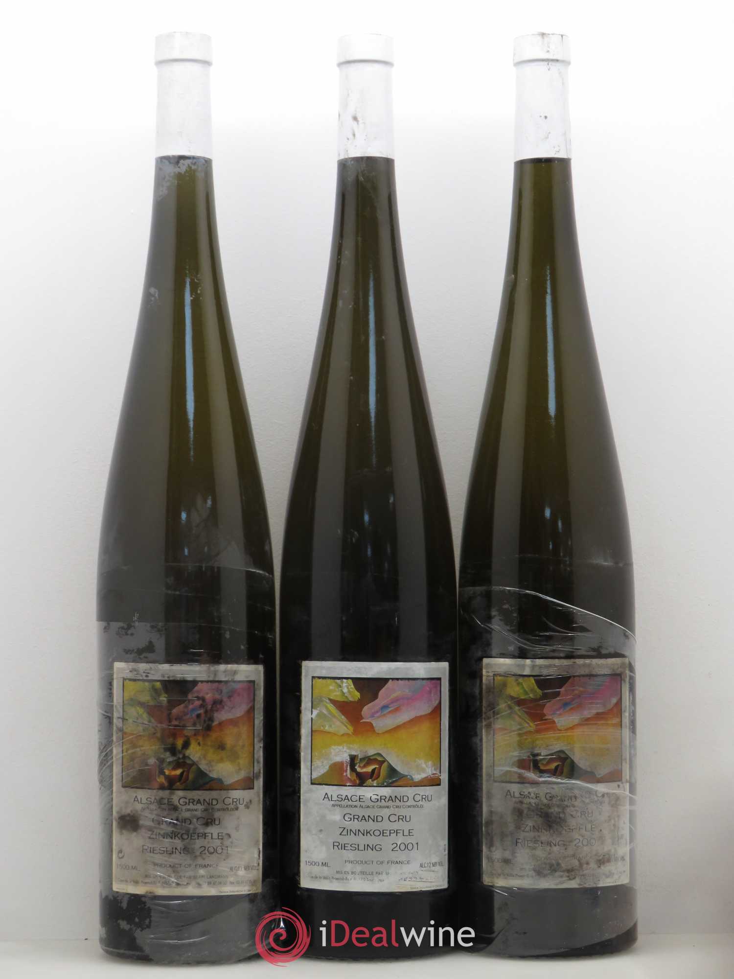 Riesling Grand Cru Zinnkoepflé Seppi-Landmann 2001 - Posten von 3 Magnum - 0