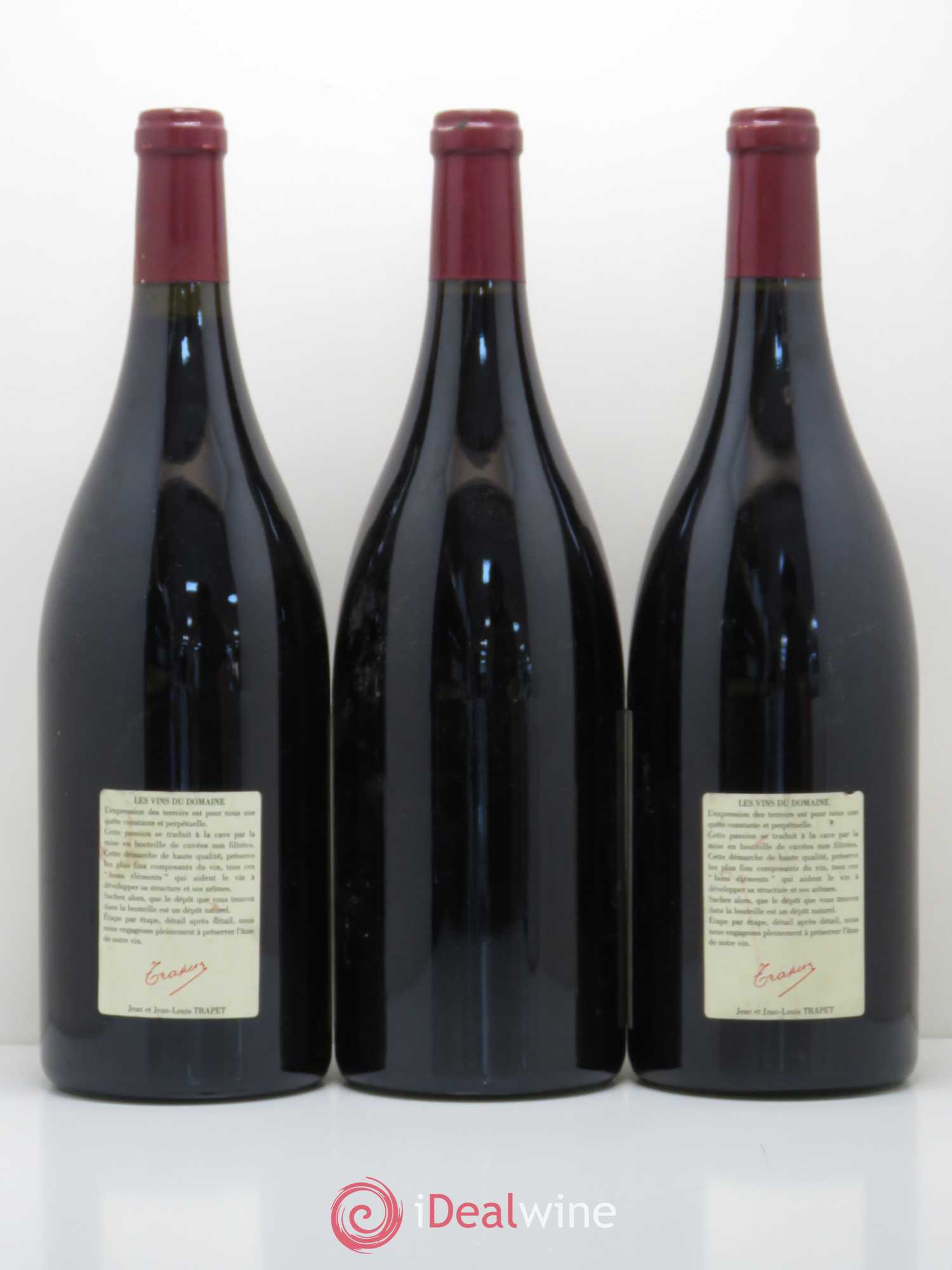 Chambertin Grand Cru Domaine Trapet 1999 - Lot de 3 magnums - 1
