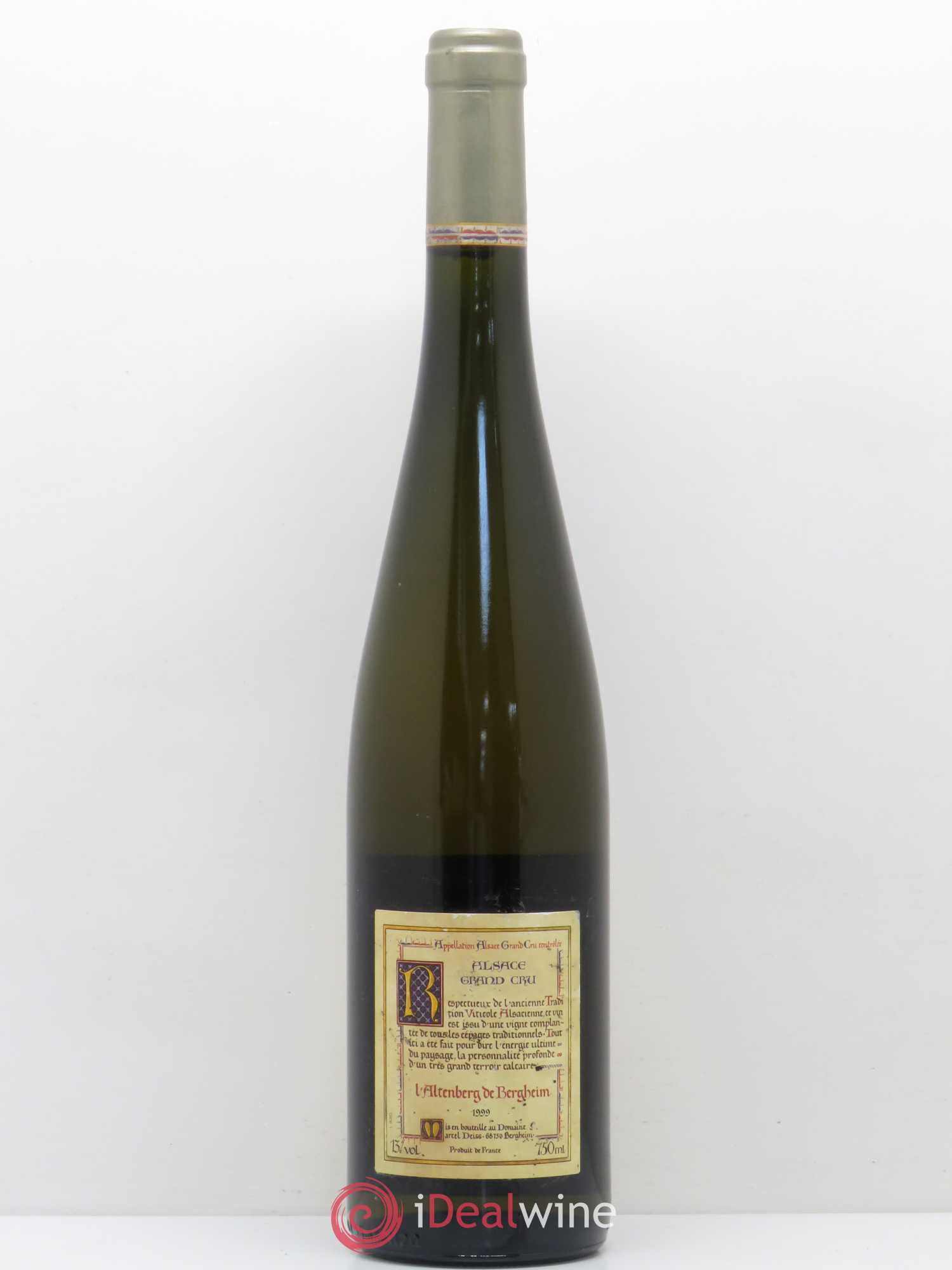 Alsace Grand Cru Altenberg de Bergheim Marcel Deiss (Domaine) 1999 - Lotto di 1 bottiglia - 1
