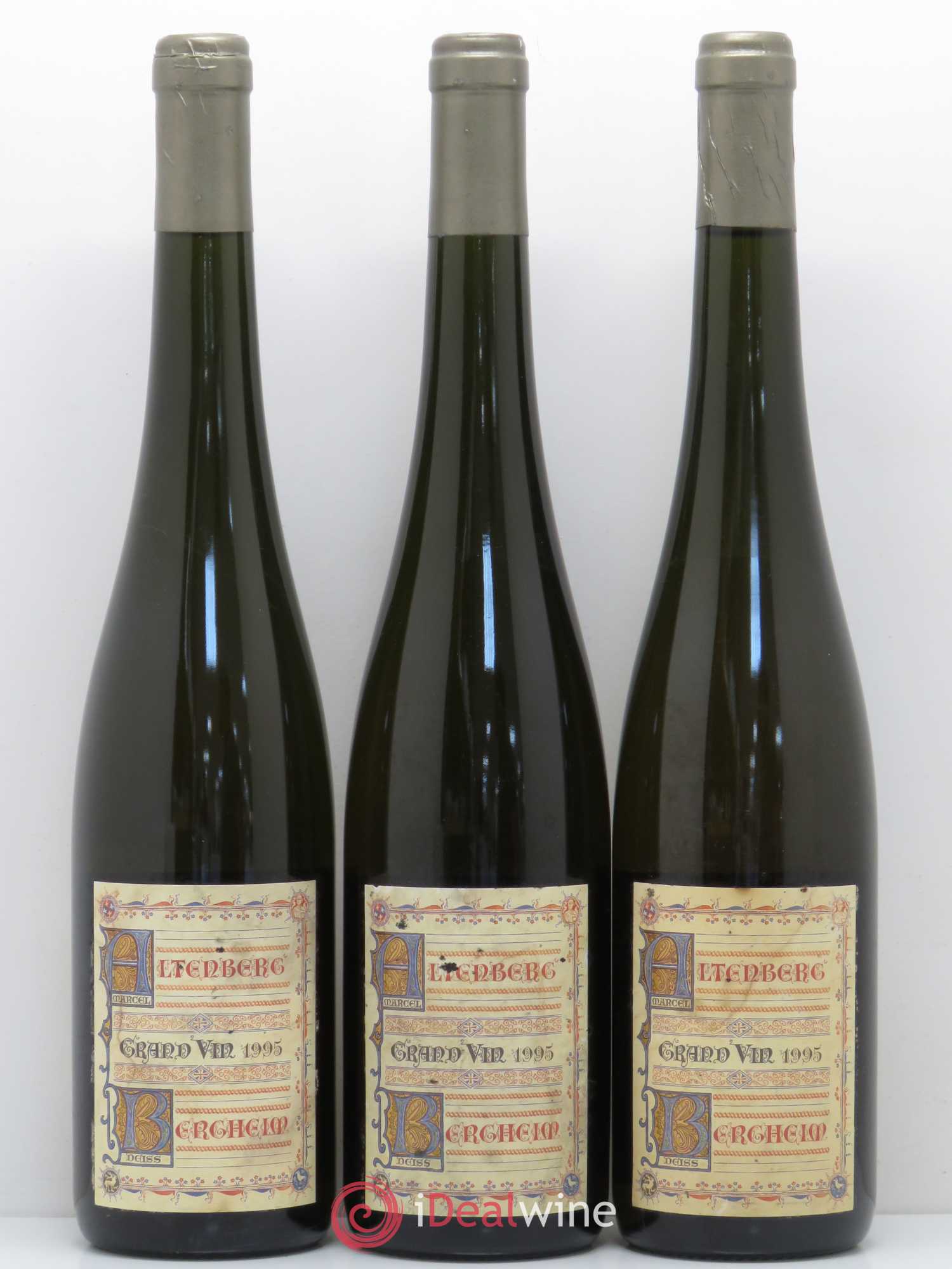 Alsace Grand Cru Altenberg de Bergheim Marcel Deiss (Domaine) 1995 - Lotto di 3 bottiglie - 0