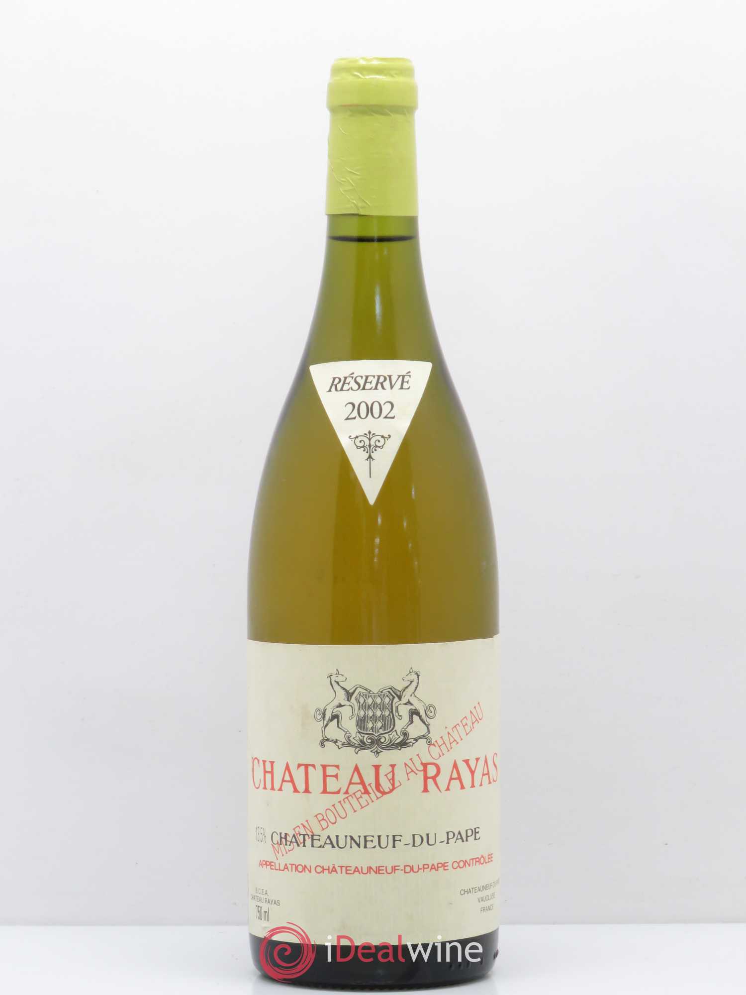 Châteauneuf-du-Pape Château Rayas Emmanuel Reynaud 2002 - Lot de 1 bouteille - 0