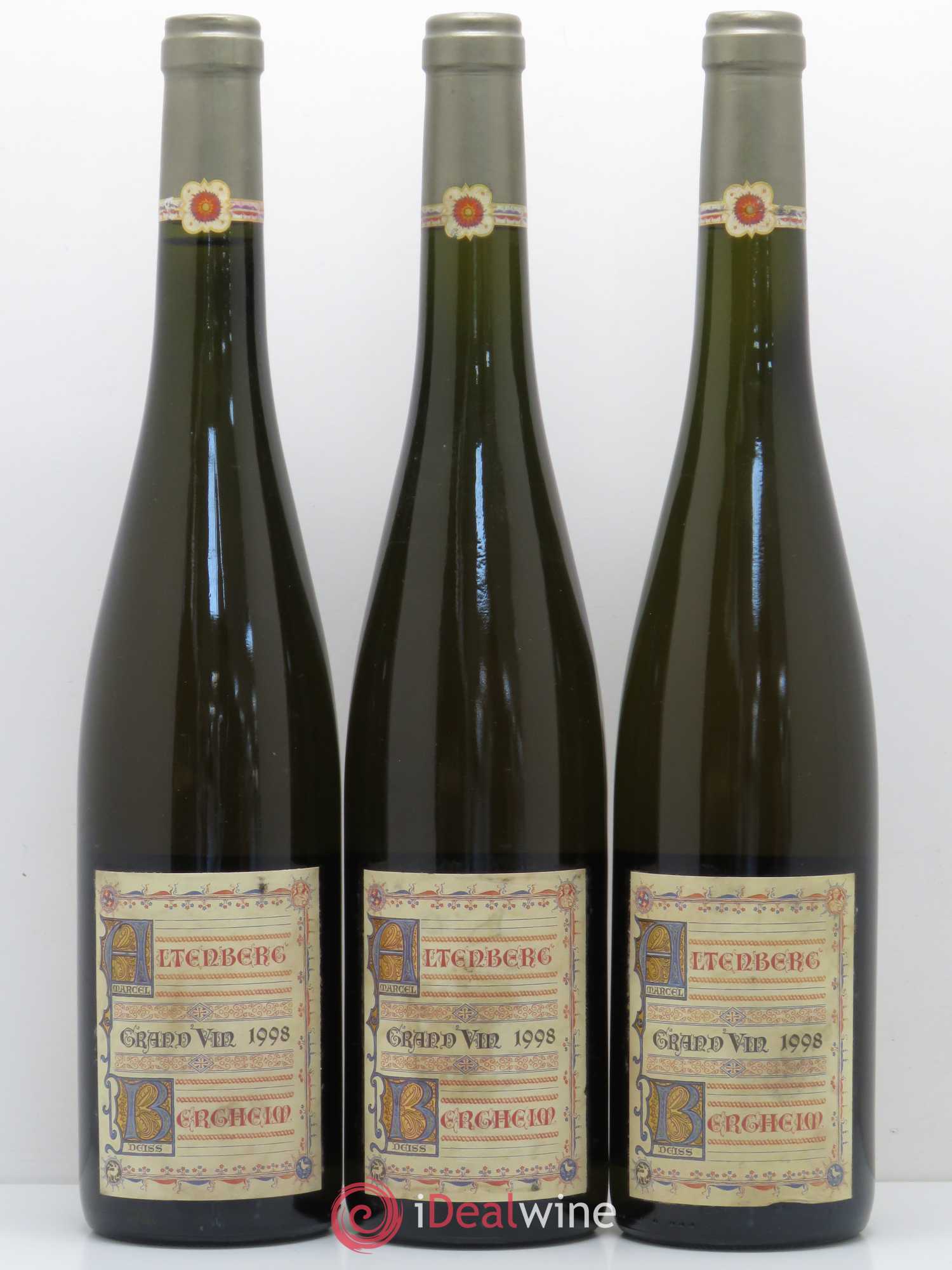 Alsace Grand Cru Altenberg de Bergheim Marcel Deiss (Domaine) 1998 - Lotto di 3 bottiglie - 0