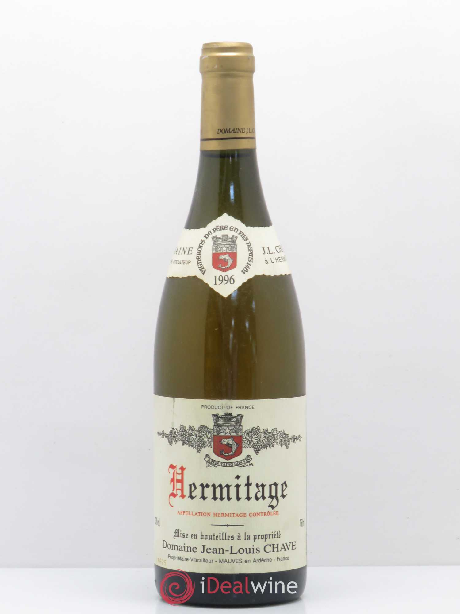 Hermitage Jean-Louis Chave 1996 - Lot de 1 bouteille - 0