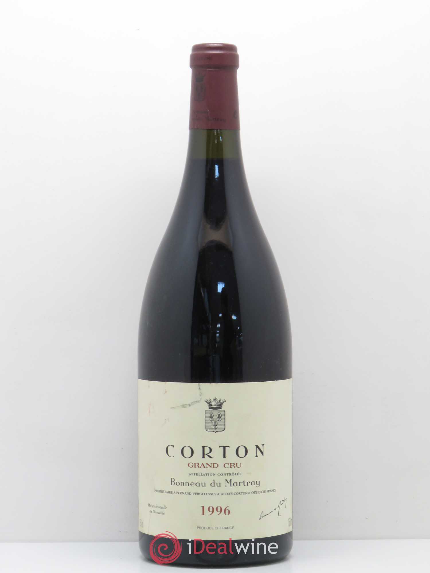 Corton Grand Cru Bonneau du Martray (Domaine) 1996 - Lot de 1 magnum - 0