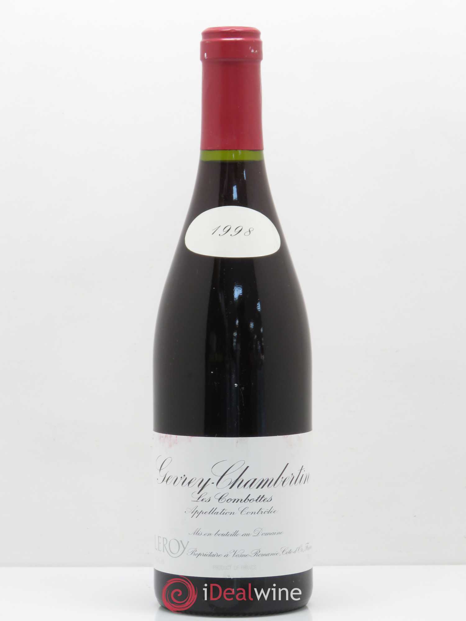 Gevrey-Chambertin Les Combottes 1998 - Posten von 1 Flasche - 0