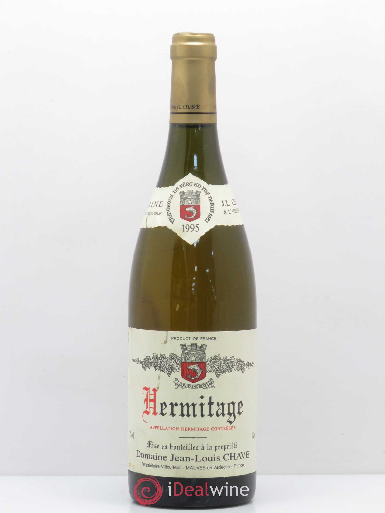 Hermitage Jean-Louis Chave 1995 - Lot de 1 bouteille - 0