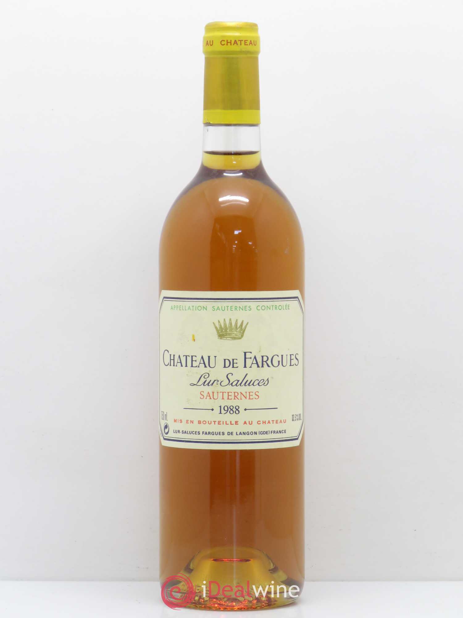 Château de Fargues 1988 - Lotto di 1 bottiglia - 0