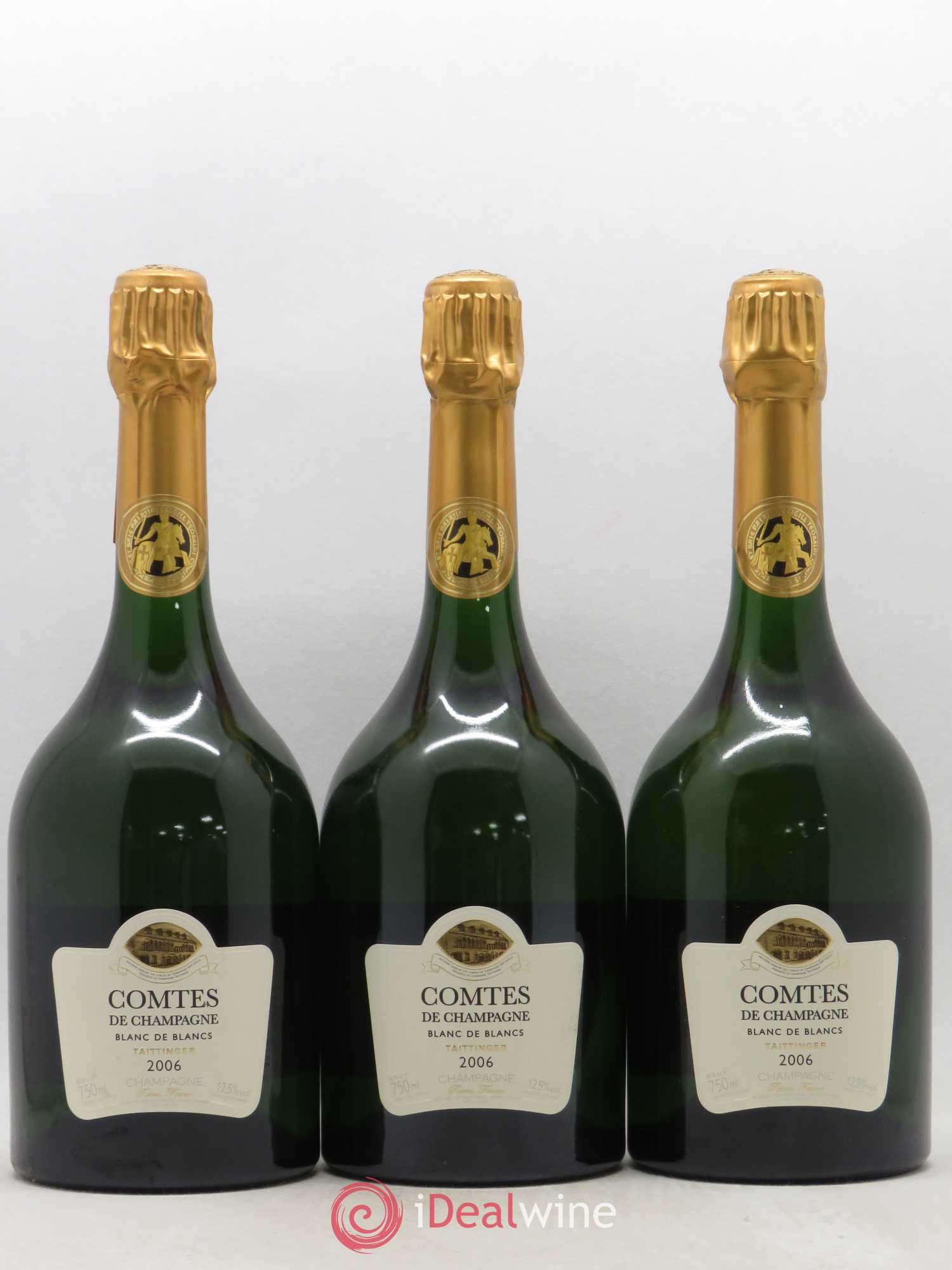 Comtes de Champagne Taittinger 2006 - Lot de 3 bouteilles - 0