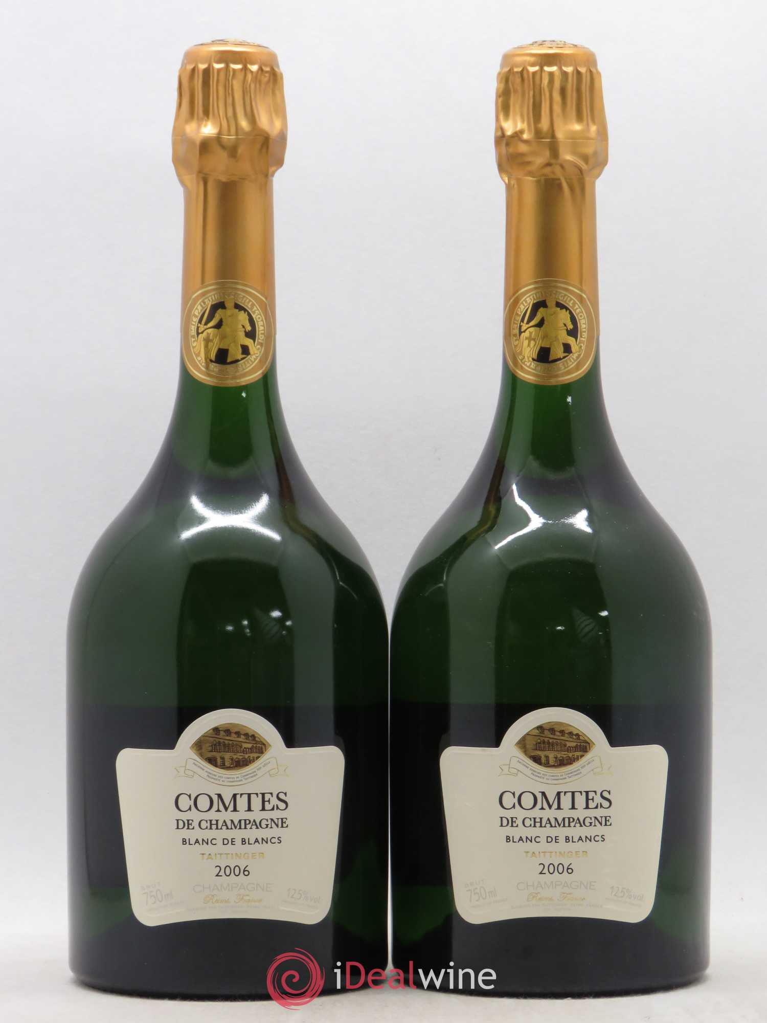 Comtes de Champagne Taittinger 2006 - Lot de 2 bouteilles - 0