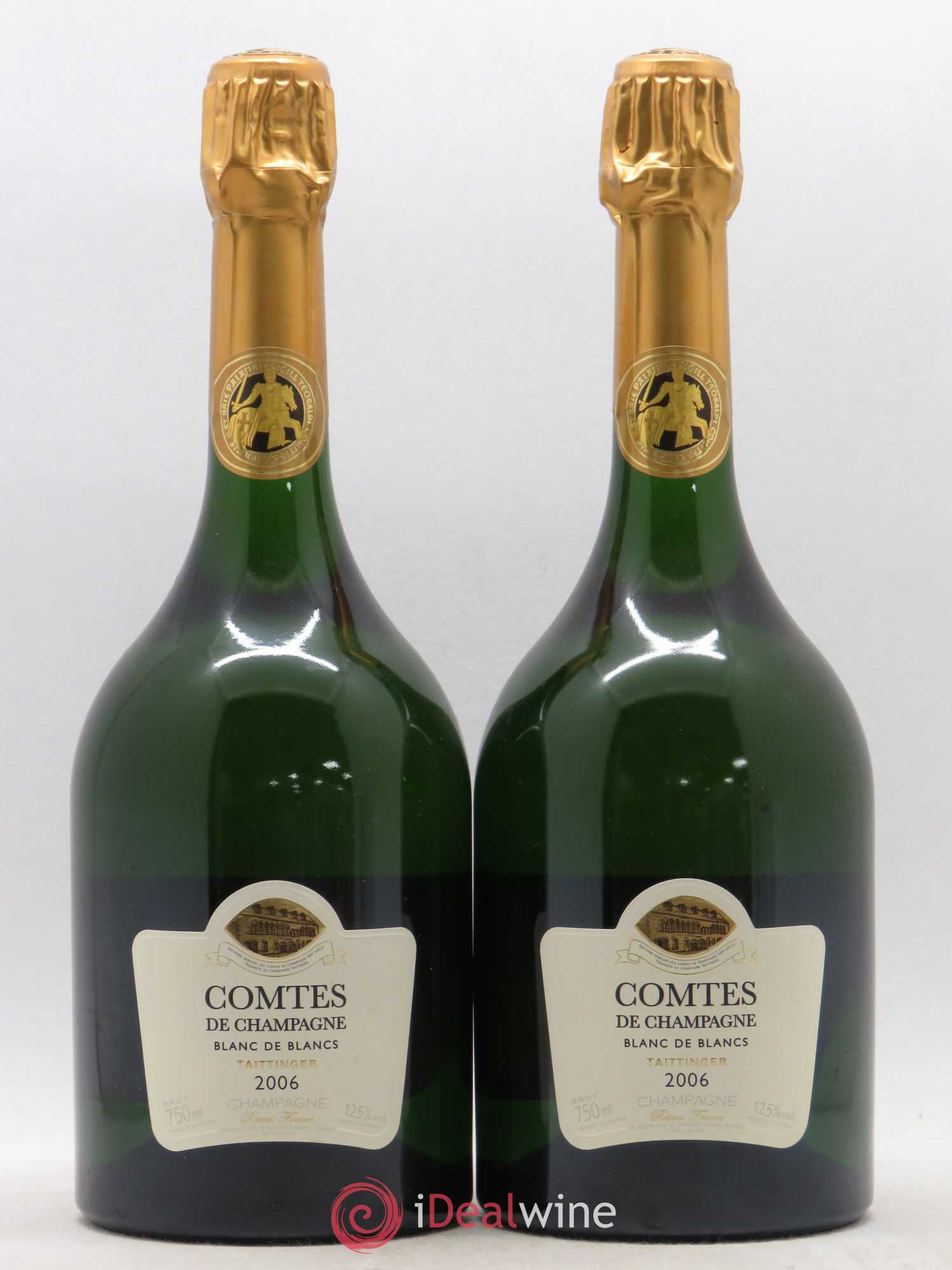 Comtes de Champagne Taittinger 2006 - Lot de 2 bouteilles - 0