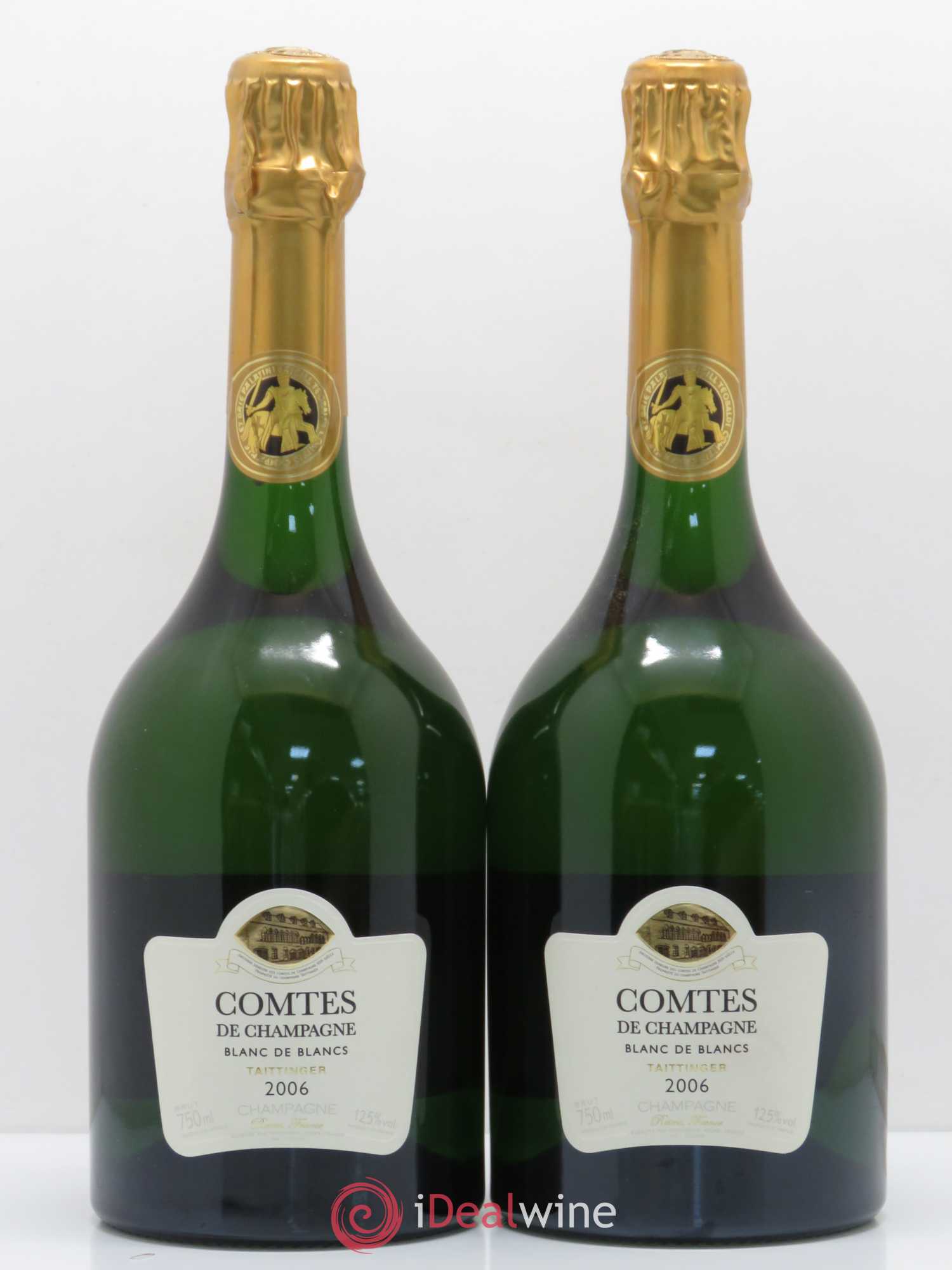 Comtes de Champagne Taittinger 2006 - Lot de 2 bouteilles - 0