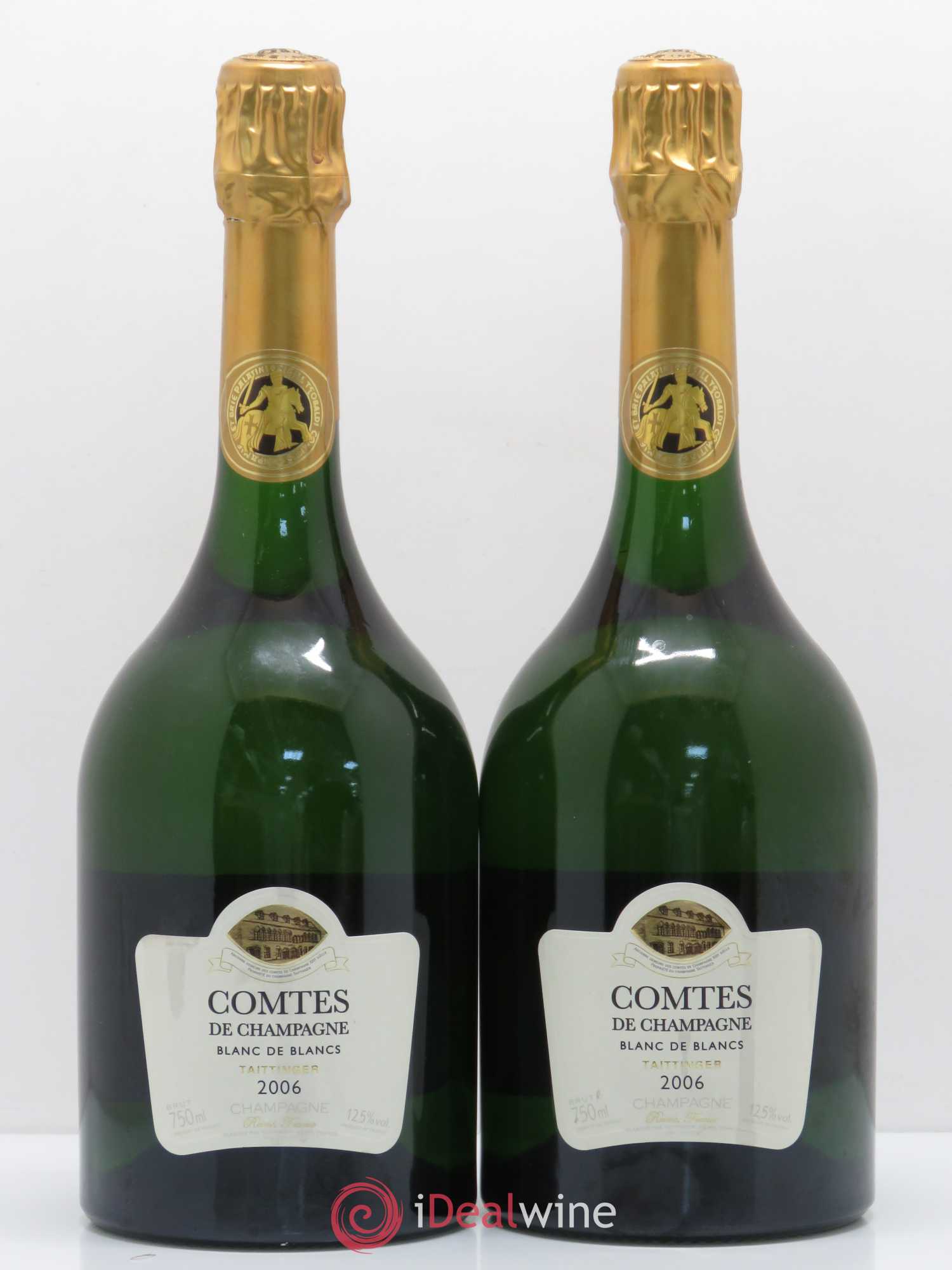 Comtes de Champagne Taittinger 2006 - Lot de 2 bouteilles - 0