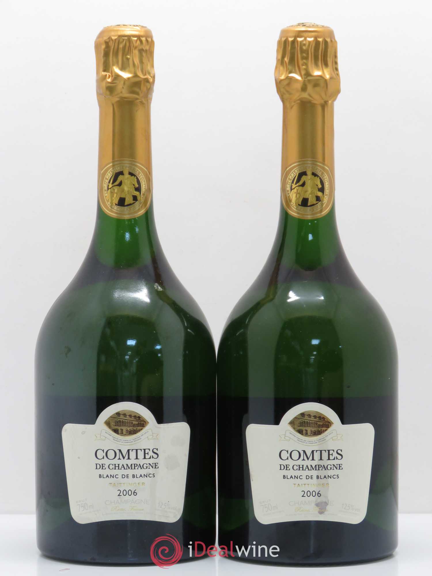 Comtes de Champagne Taittinger 2006 - Lot de 2 bouteilles - 0