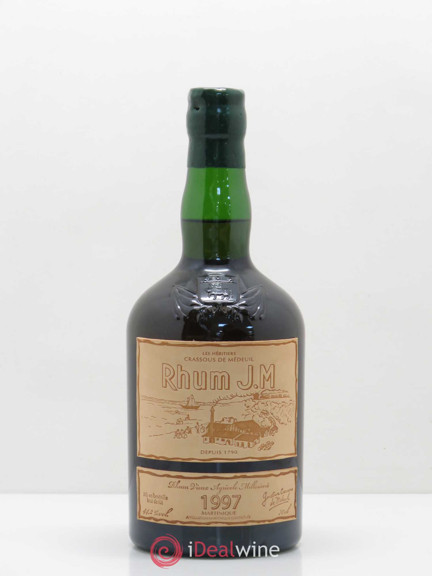 Rhum Très Vieux Rhum Agricole JM 1997 - Posten von 1 Flasche - 0