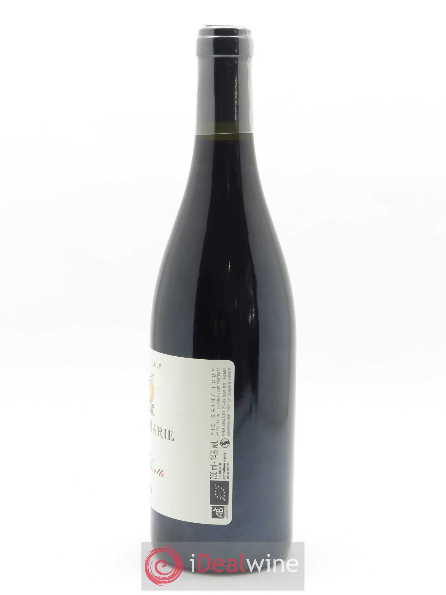 Pic Saint-Loup Clos Marie Olivette Christophe Peyrus et Françoise Julien 2019 - Lot de 1 bouteille - 1