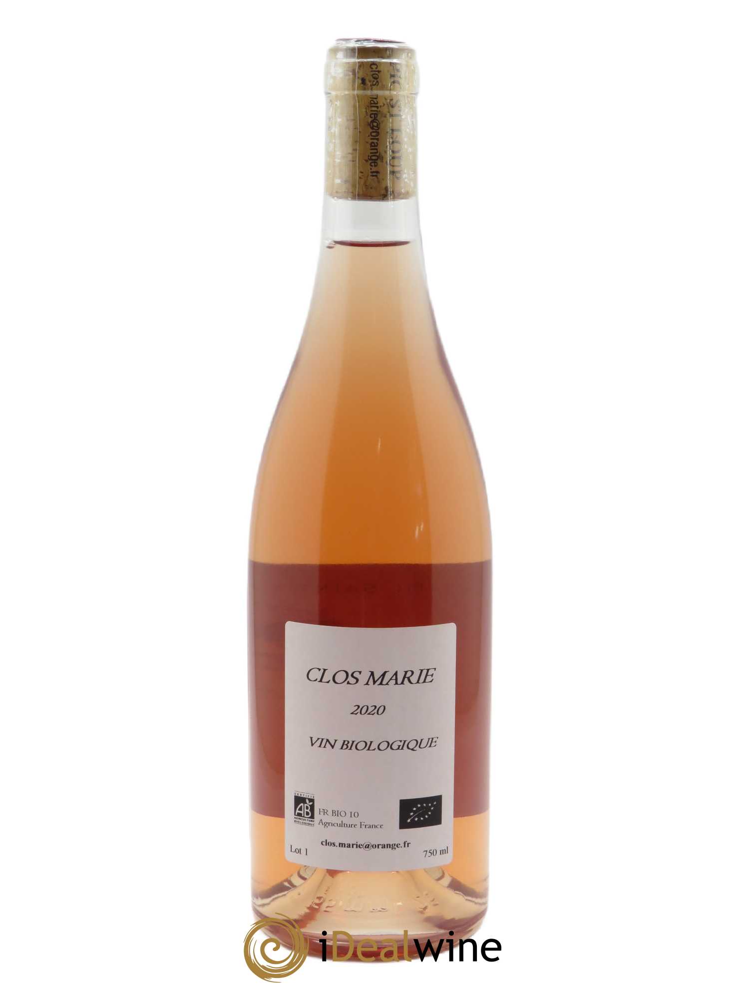 Pic Saint-Loup Clos Marie Christophe Peyrus et Françoise Julien 2020 - Lot de 1 bouteille - 1