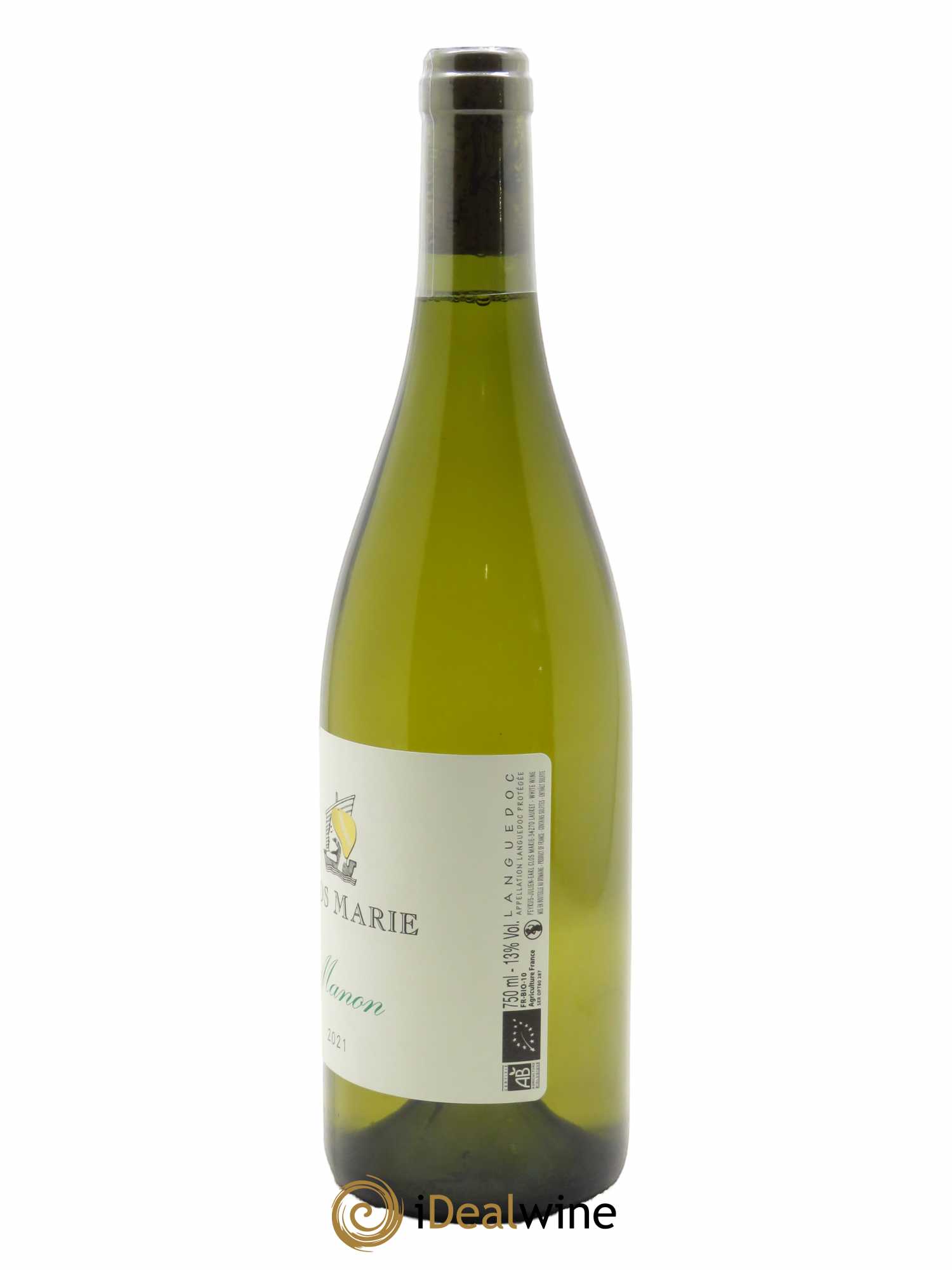 Languedoc Clos Marie Manon Christophe Peyrus et Françoise Julien 2021 - Lot of 1 bottle - 1