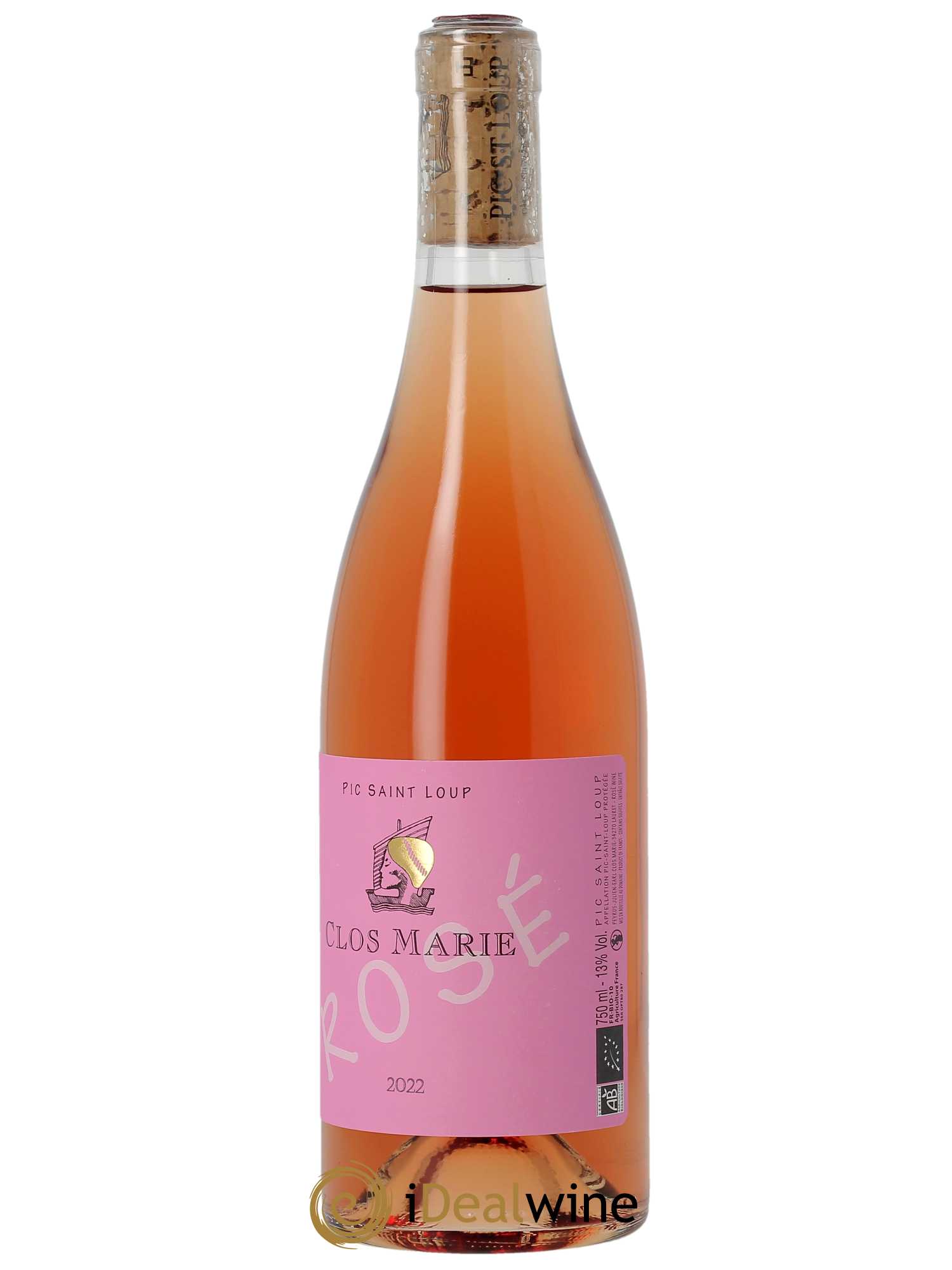 Pic Saint-Loup Clos Marie Christophe Peyrus et Françoise Julien 2022 - Lot of 1 bottle - 1