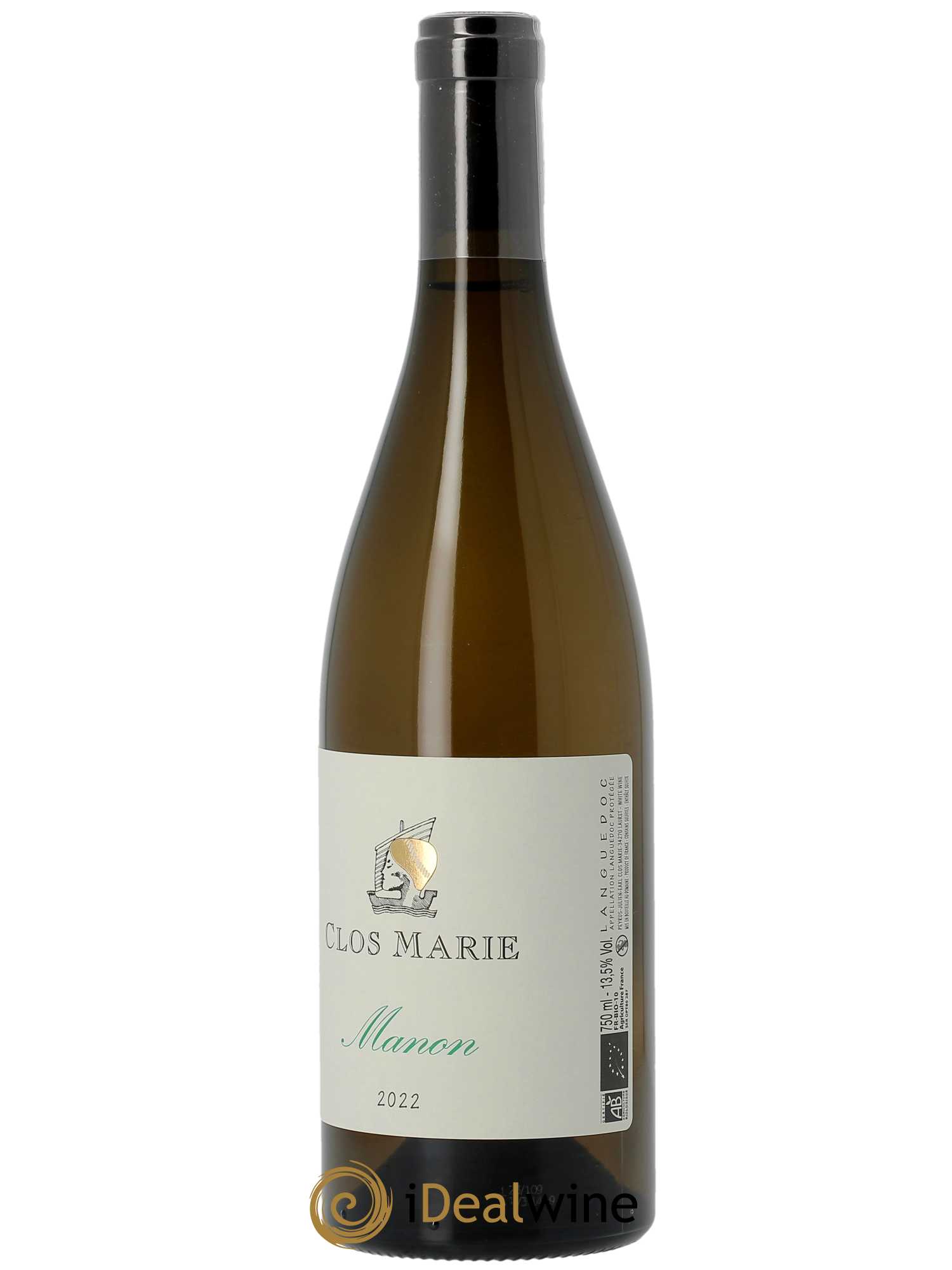 Languedoc Clos Marie Manon Christophe Peyrus et Françoise Julien 2022 - Lot of 1 bottle - 1
