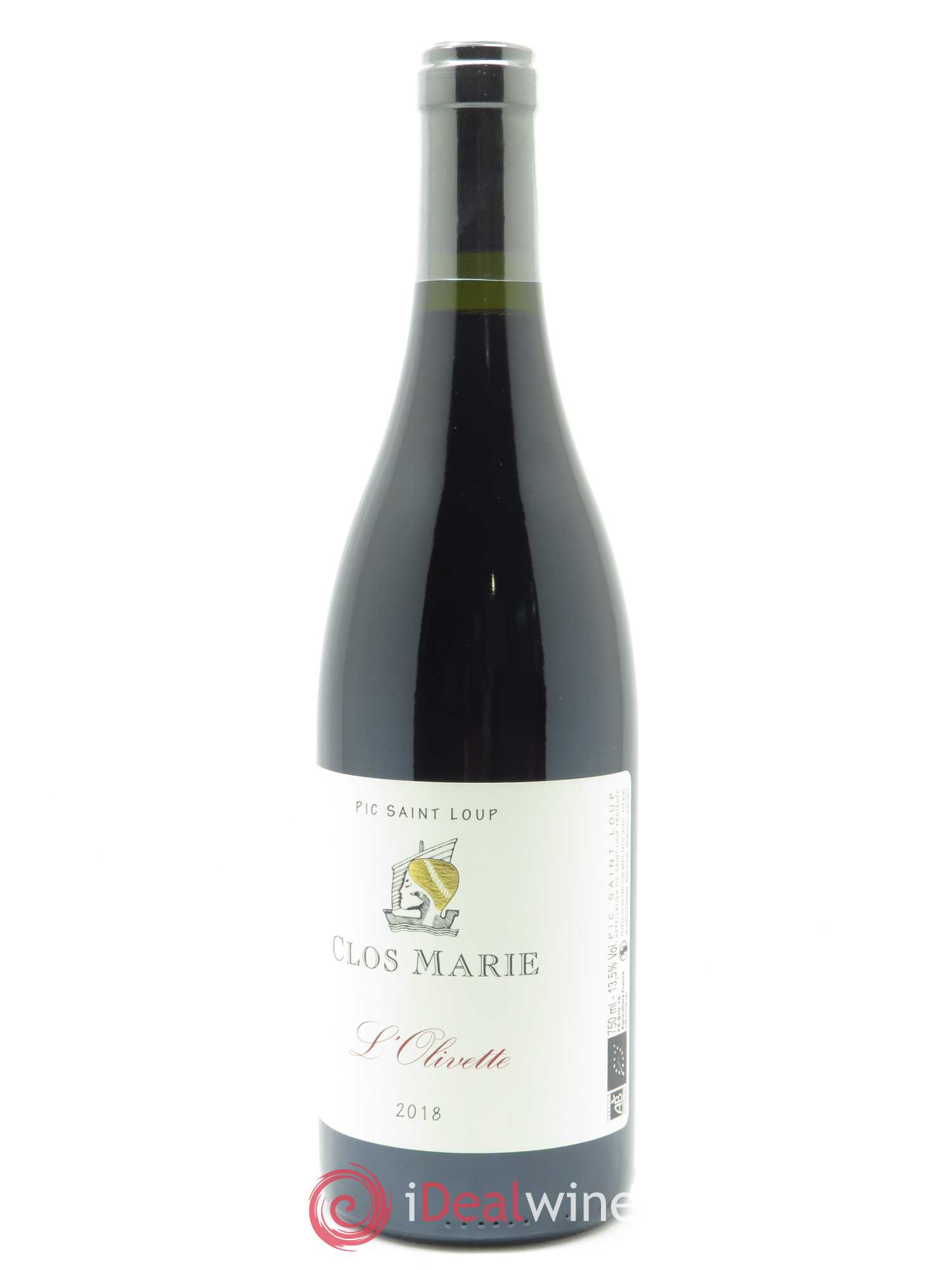 Pic Saint-Loup Clos Marie Olivette Christophe Peyrus et Françoise Julien 2018 - Lot de 1 bouteille - 1