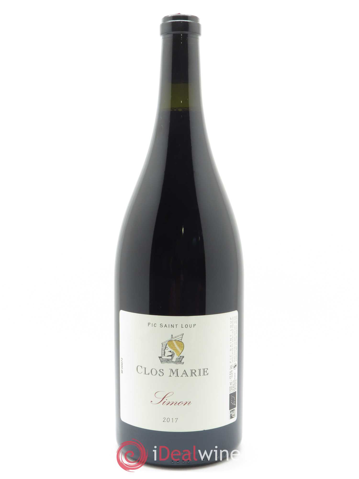 Pic Saint-Loup Clos Marie Cuvée Simon Christophe Peyrus et Françoise Julien 2017 - Lot de 1 magnum - 0