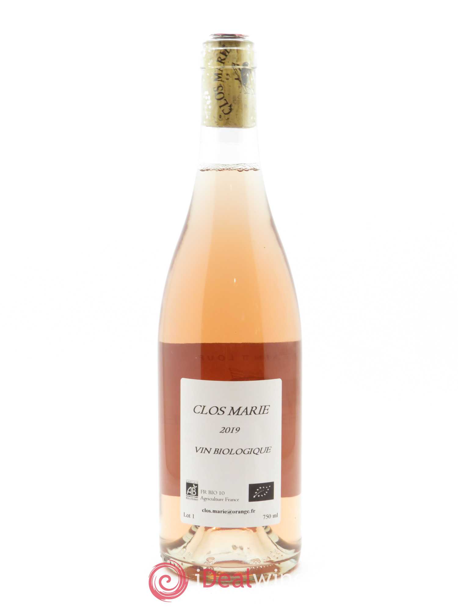 Pic Saint-Loup Clos Marie Christophe Peyrus et Françoise Julien 2019 - Lot de 1 bouteille - 1