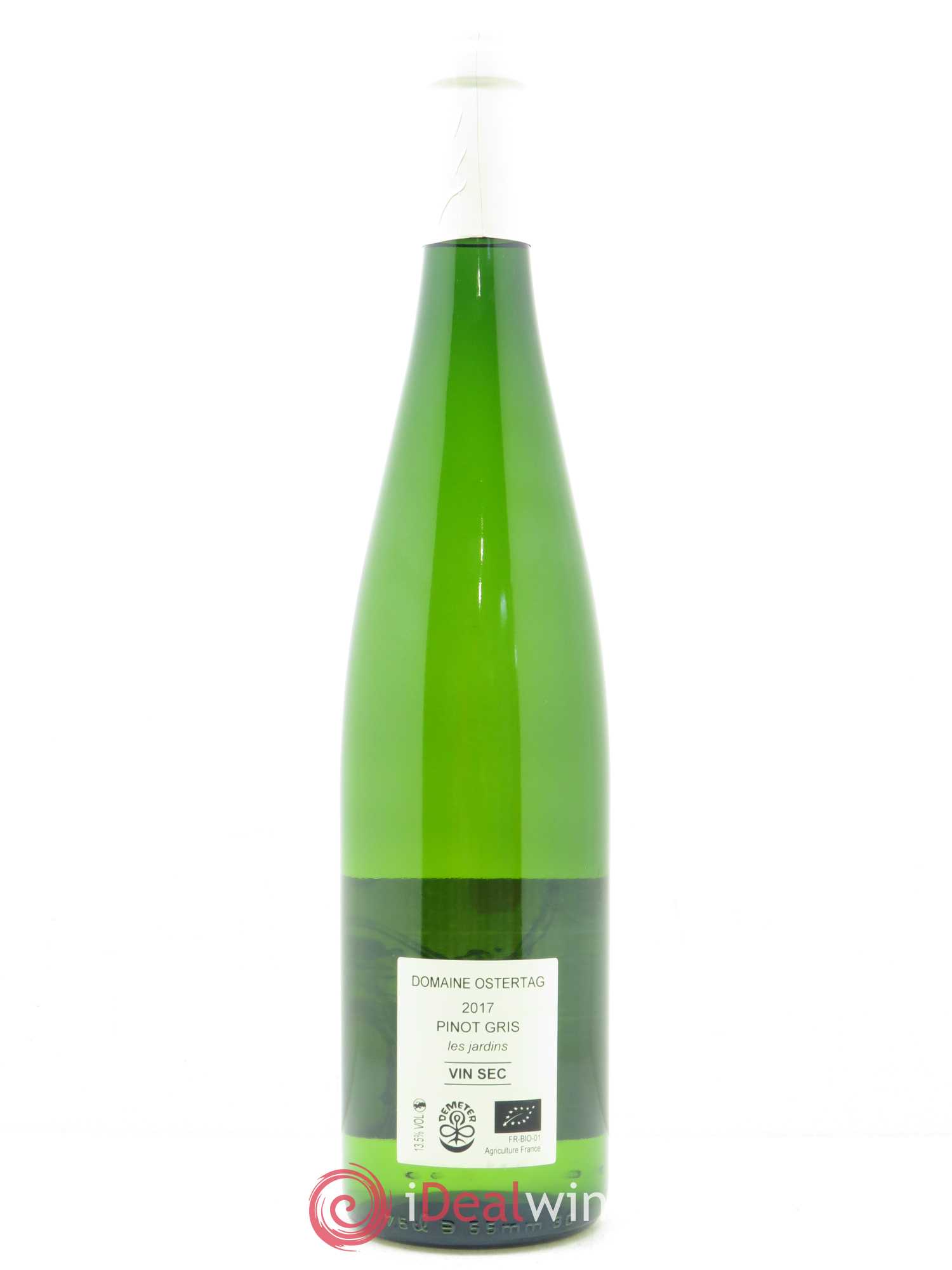 Alsace Pinot Gris Les Jardins Ostertag (Domaine) 2017 - Lot de 1 bouteille - 1
